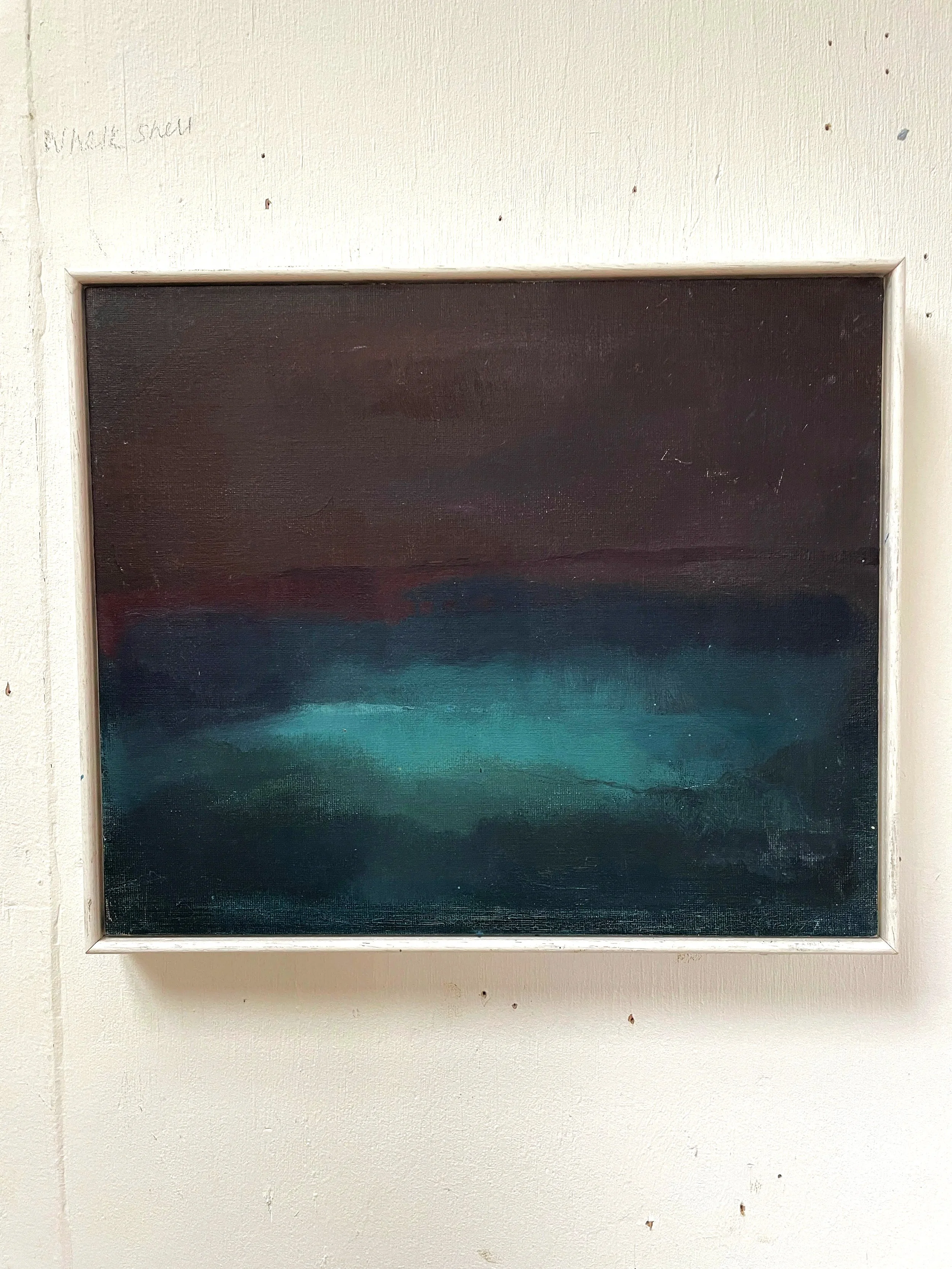 Rockpool 1, oil on board, 30x25 framed (was £250) now £130