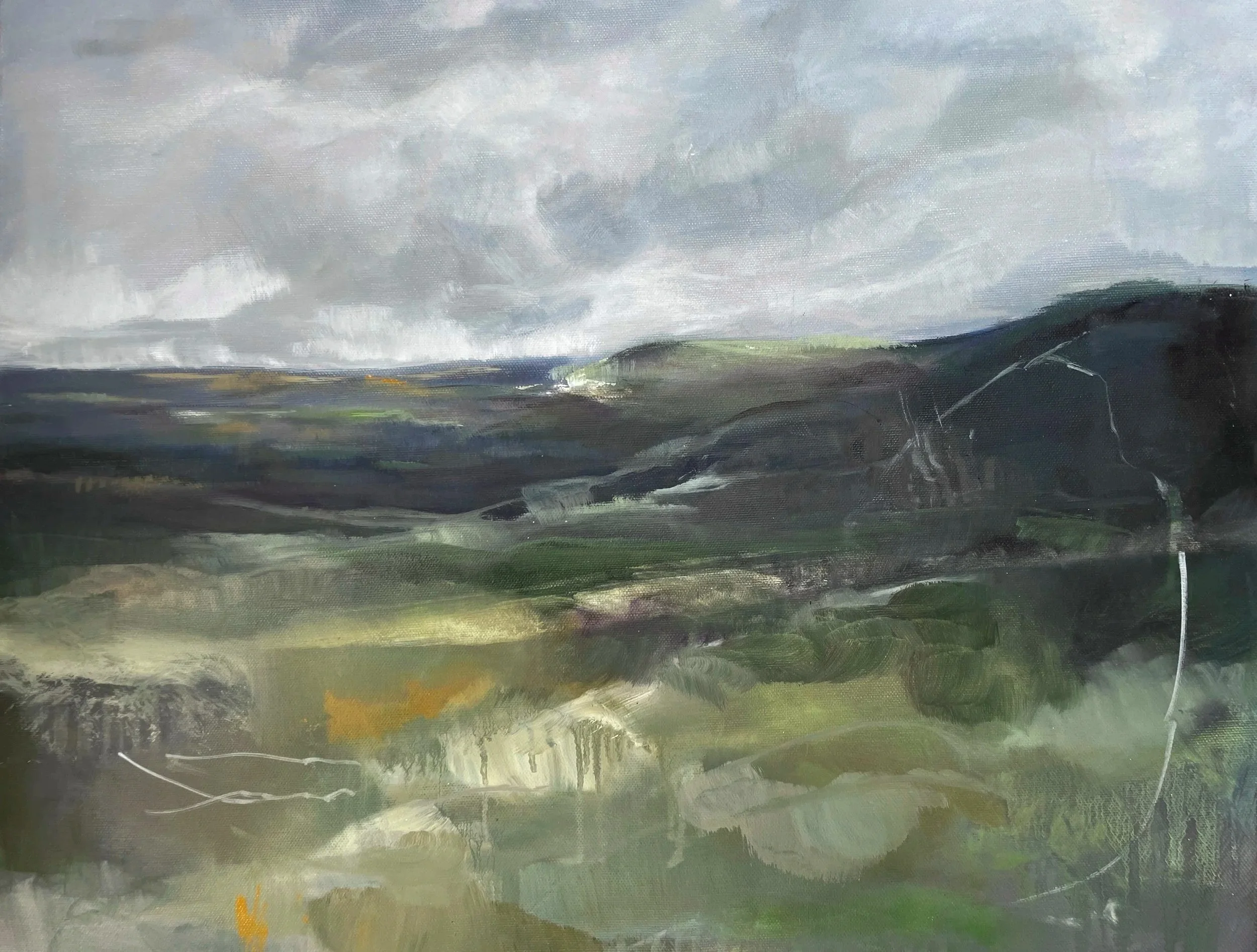  Quarry, oil on canvas 50 x 60 cm