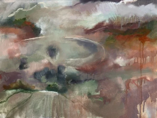 Round house, oil on canvas 50x60cm