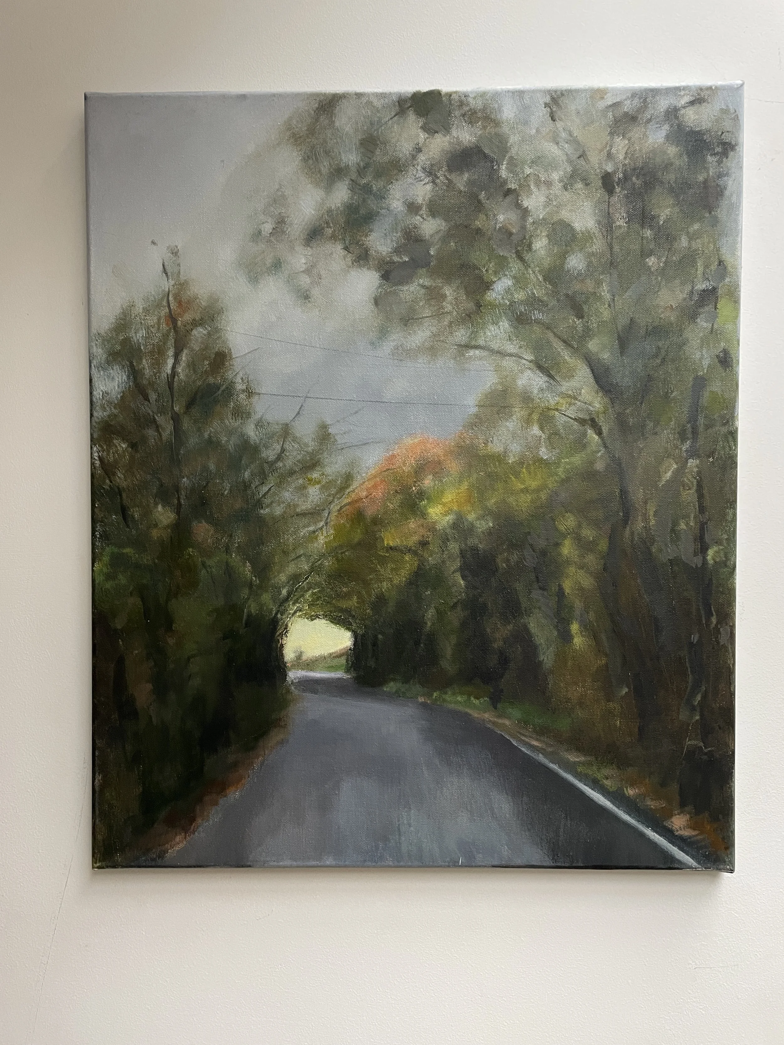 Tunnel oil on canvas, 50x60 cm was £800 sale price £400