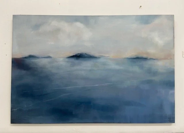 Archipelago 5 oil on canvas 60x90cm unframed (was £800) now £390