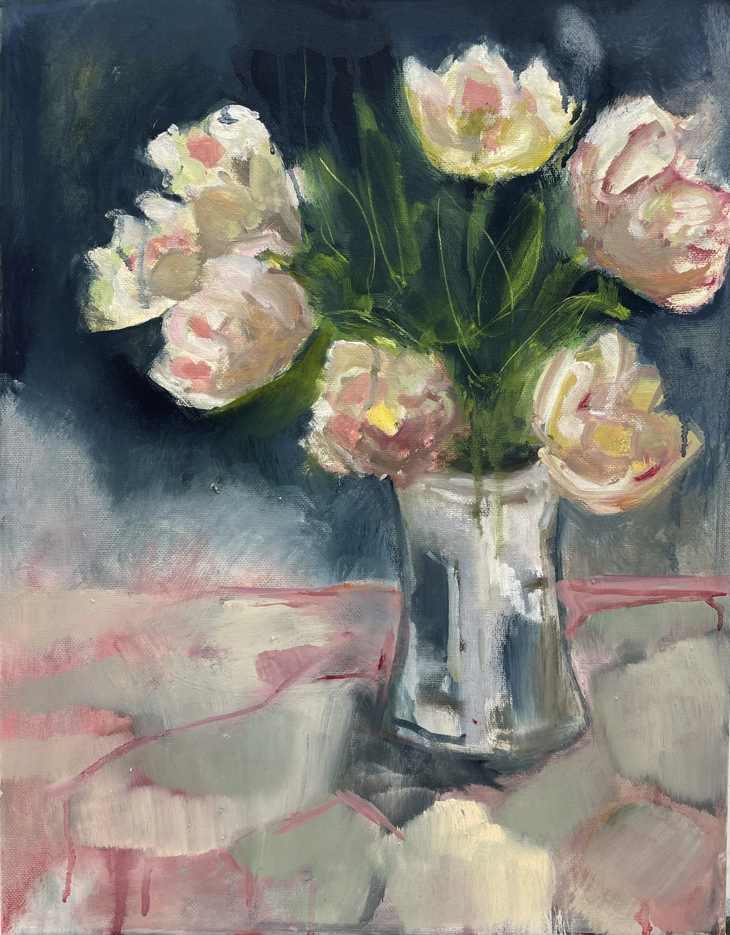 Morning light, oil on canvas, 50 x 60cm