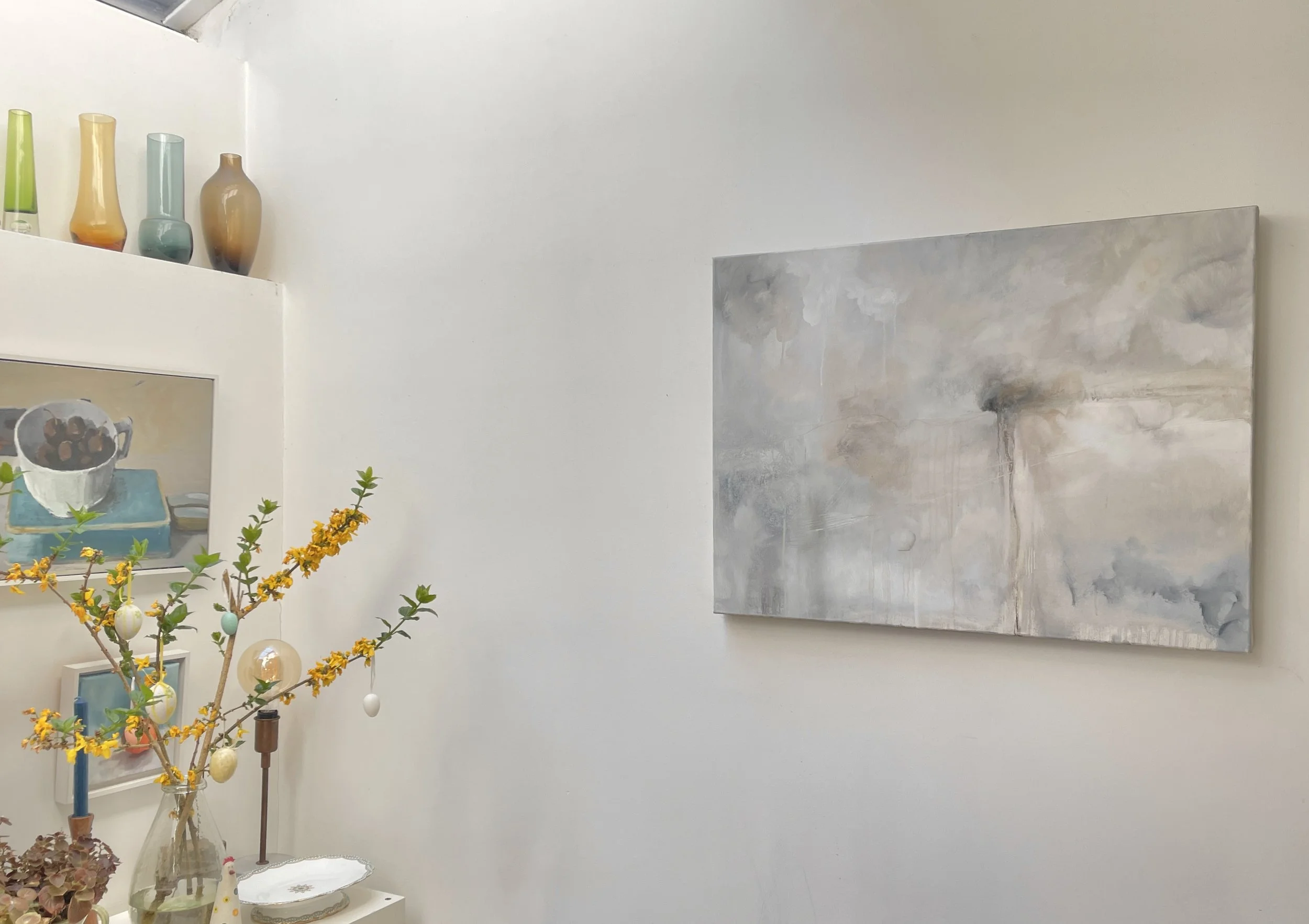 Thin places, oil on deep edge canvas 60x70cm