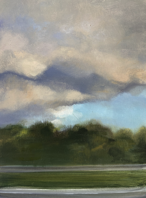 Passenger oil on canvas 21x30cm framed (was £300) now £150