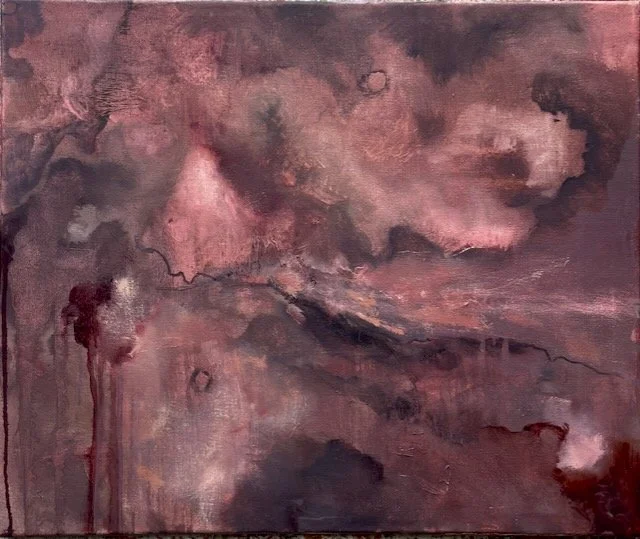 Uncertain surface, oil on canvas, 50x60cm