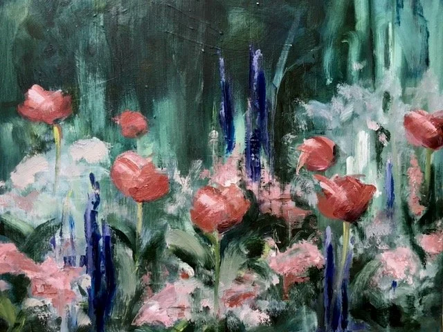 Night garden limited edition giclee print  50x43cm (was £100) now £50