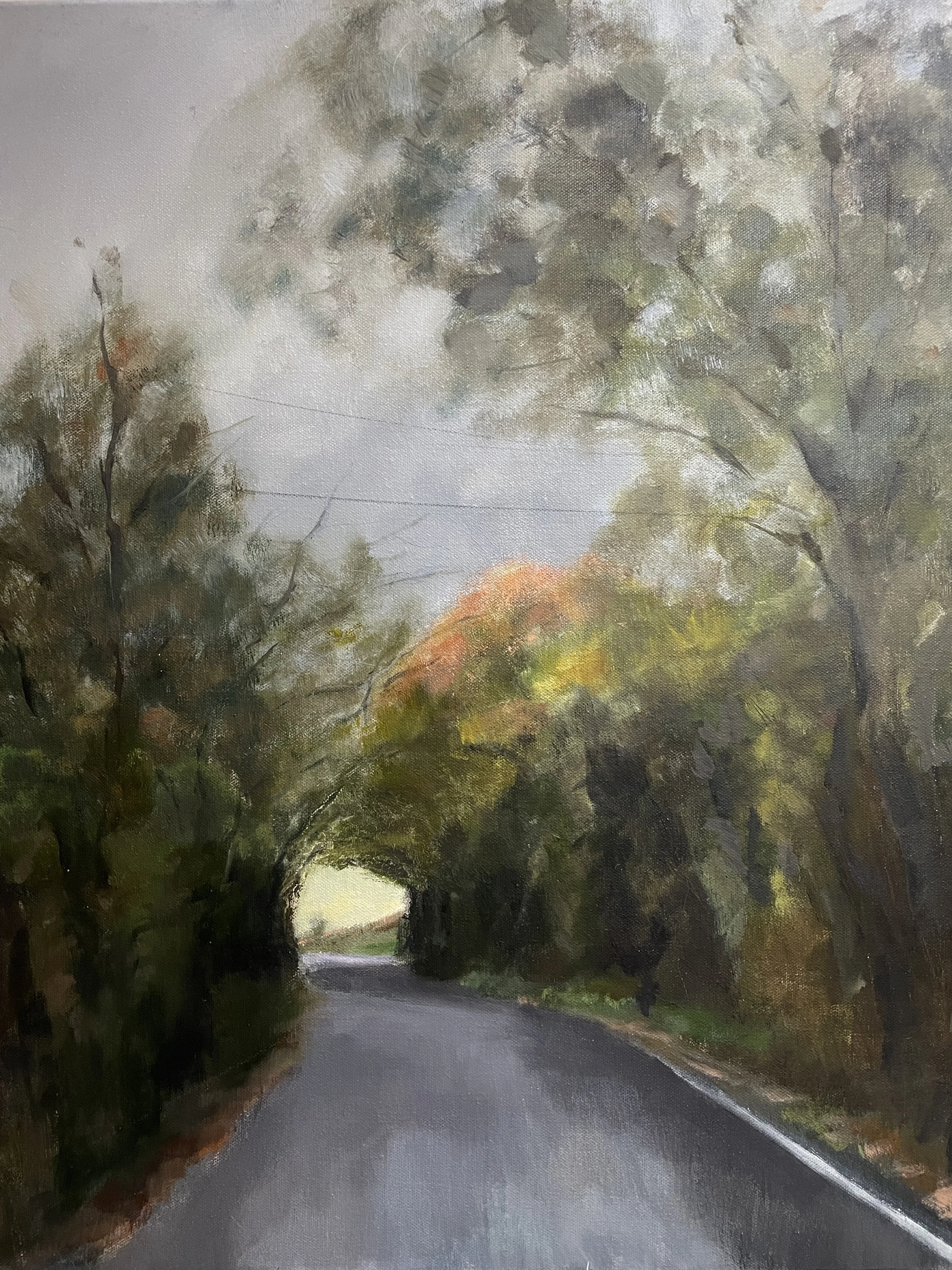 Tunnel, oil on canvas, 50x60 cm was £800 sale price £400