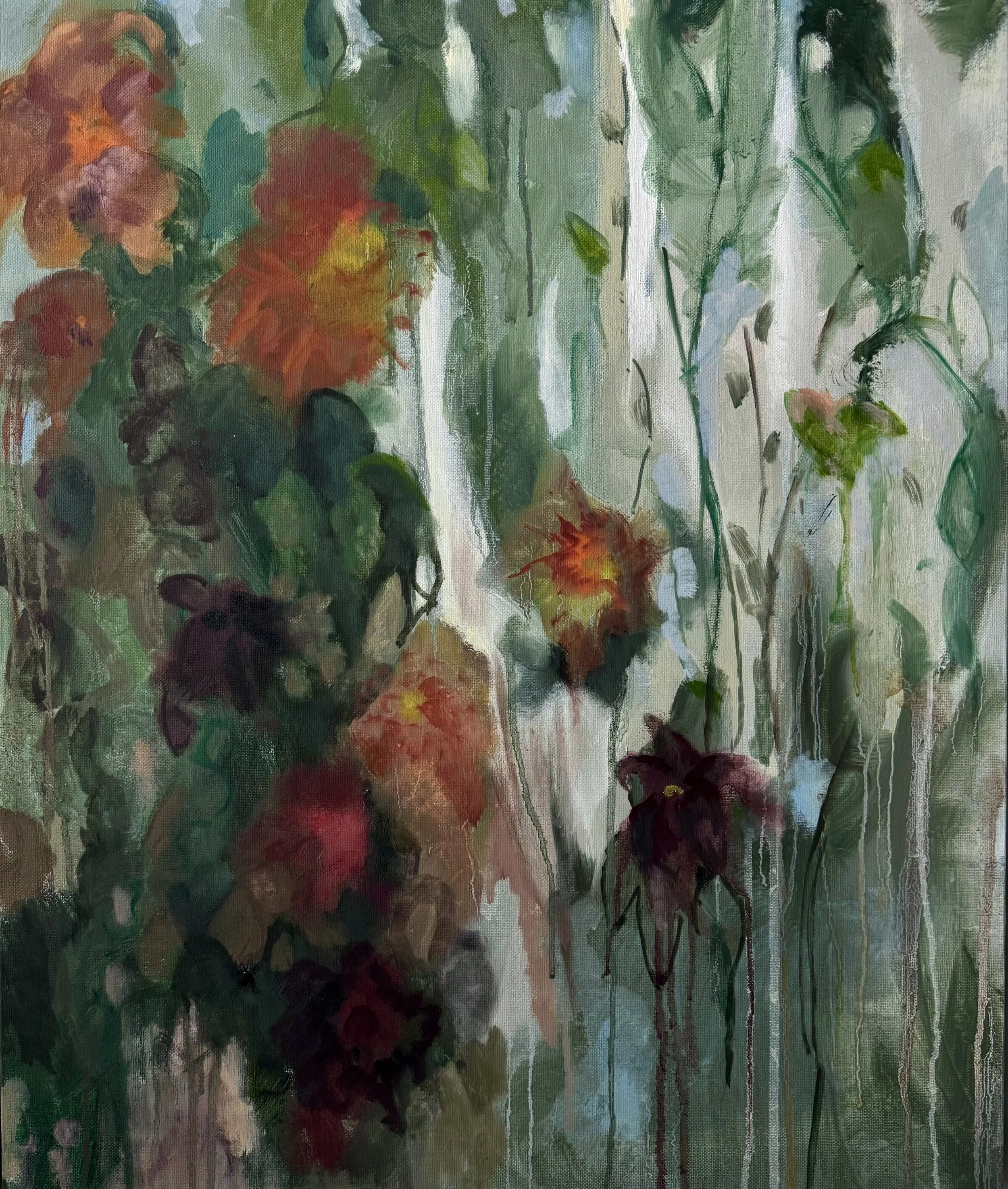 Belle of Barmera, oil on canvas 50x60cm