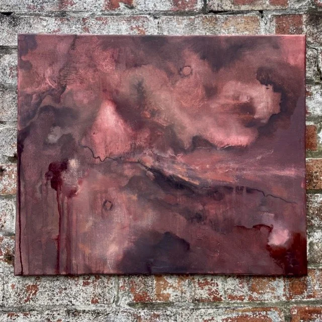 Uncertain surface, oil on canvas, 50x60cm