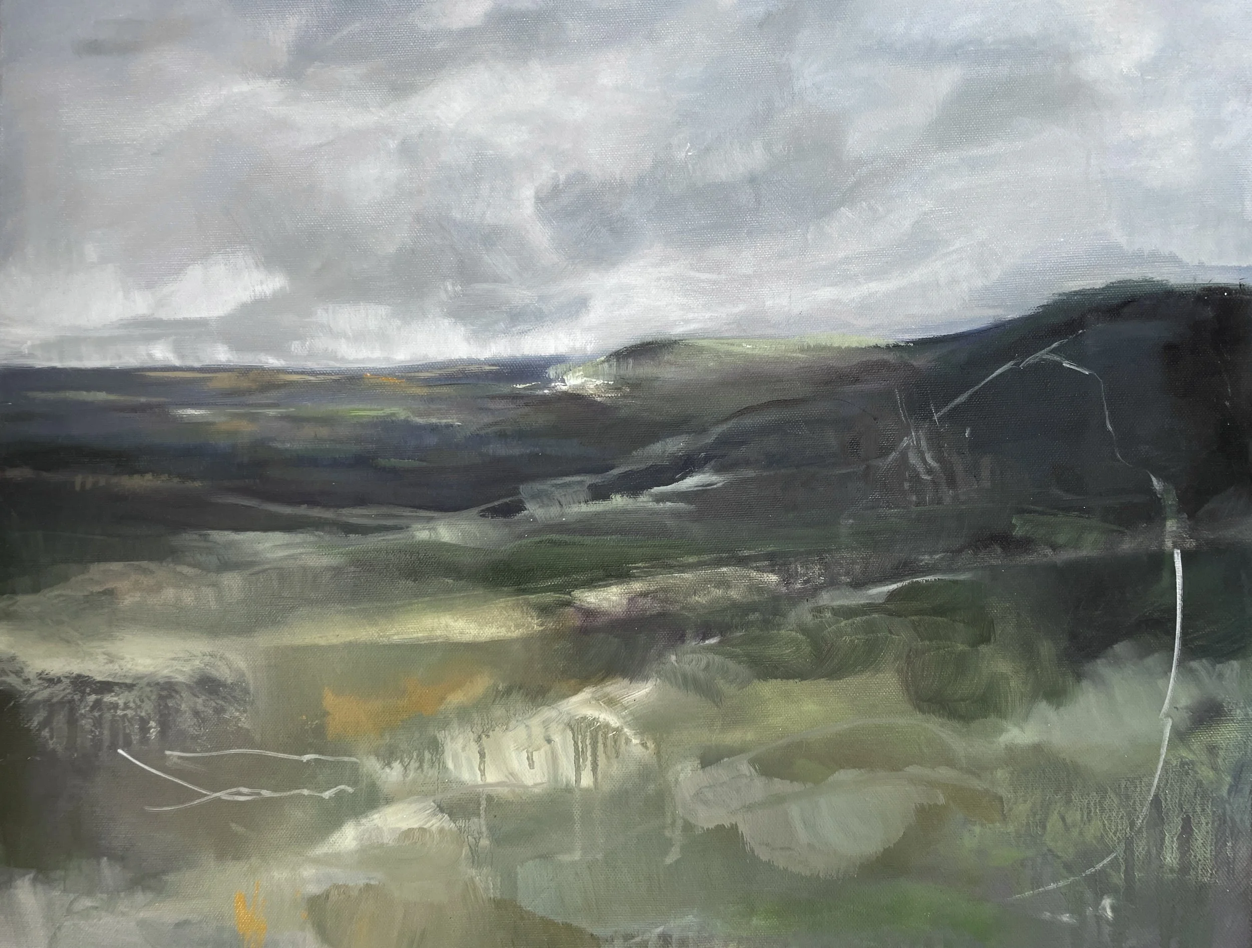  Quarry, oil on canvas 50 x 60 cm