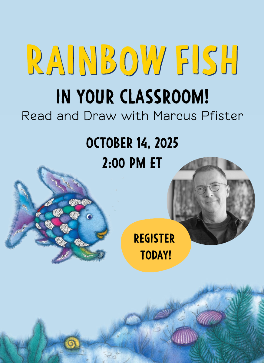 Storytime Event to Include Drawing and Discussion with “Rainbow Fish” Author