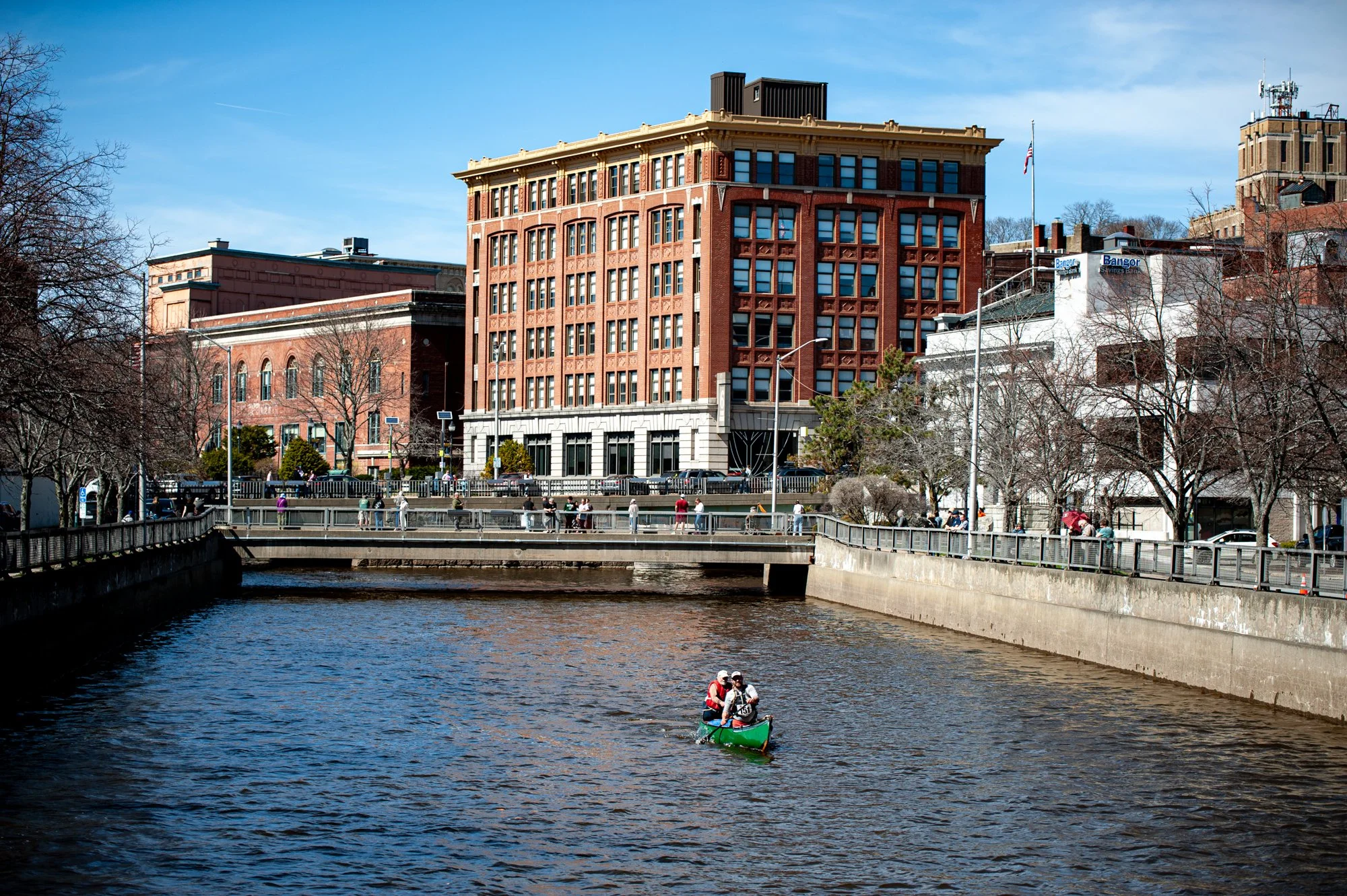 Bangor Finish Line @ Kenduskeag Stream Canoe Race, April 18, 2026