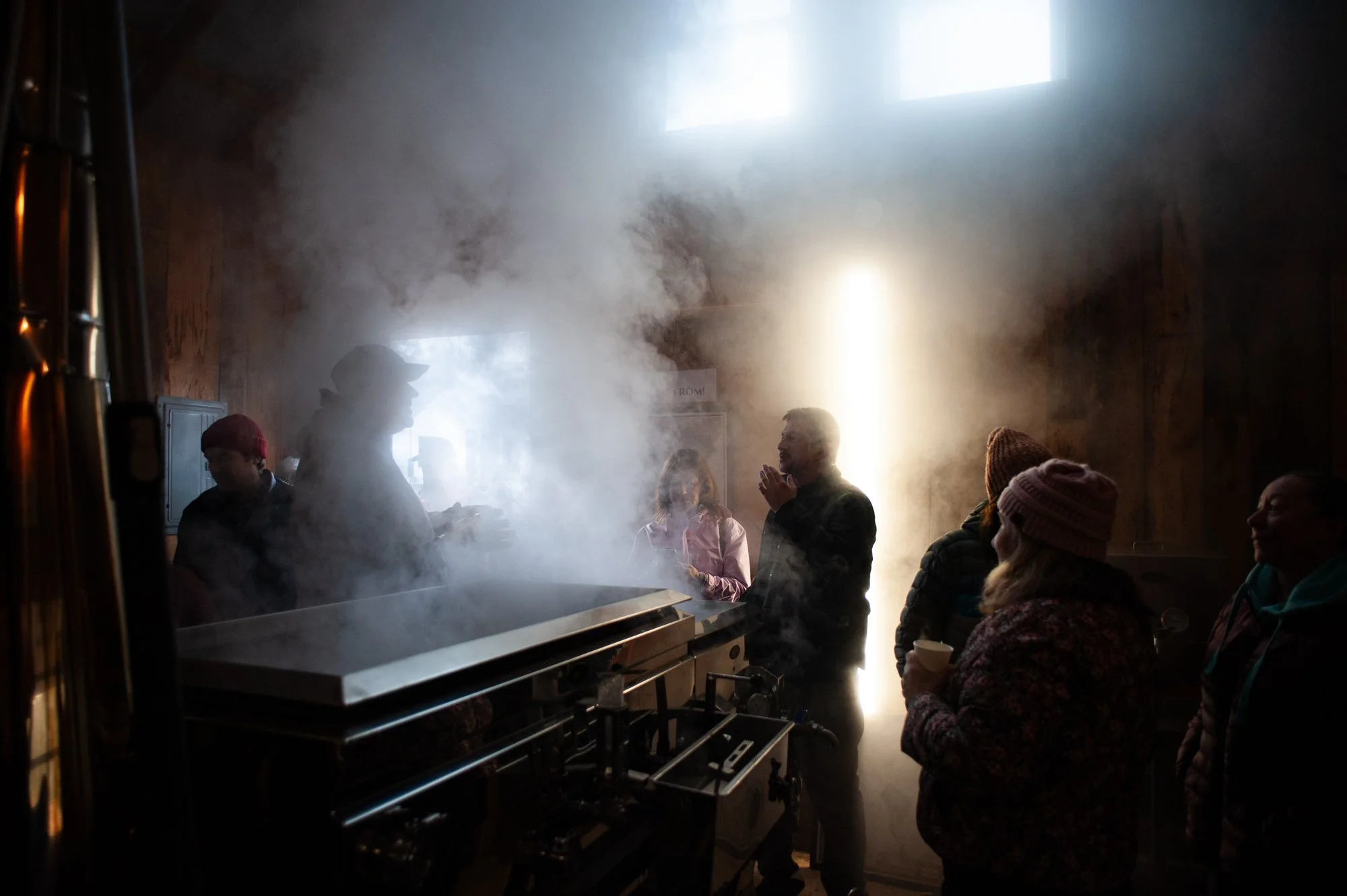 Sap steam @ Crooked Brook Farm, March 22, 2026