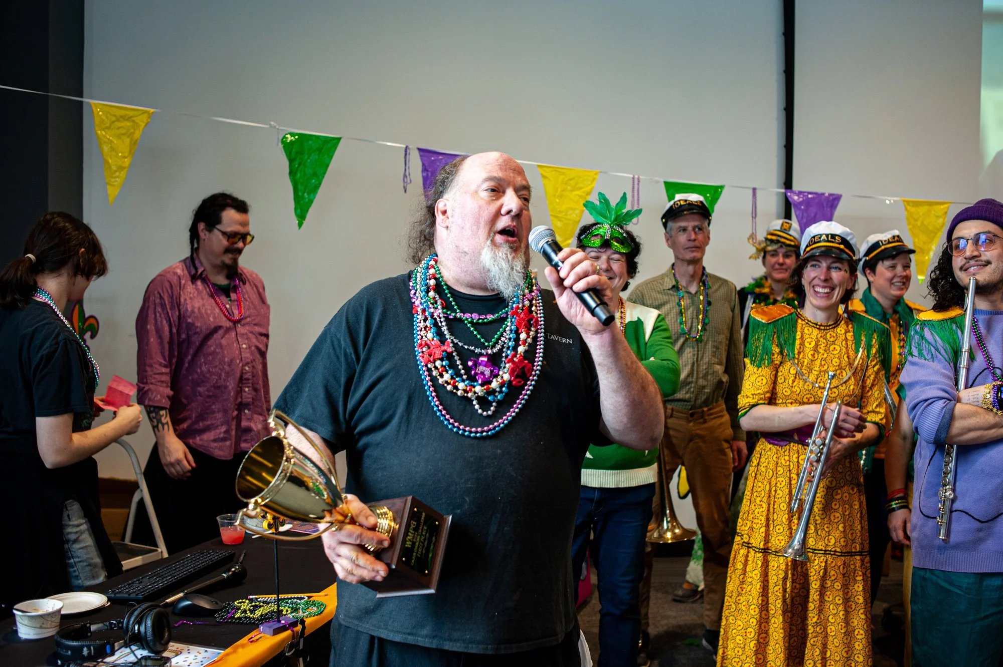 Ruski's takes home the prize @ WMPG Mardi Gras, Feb 17, 2026