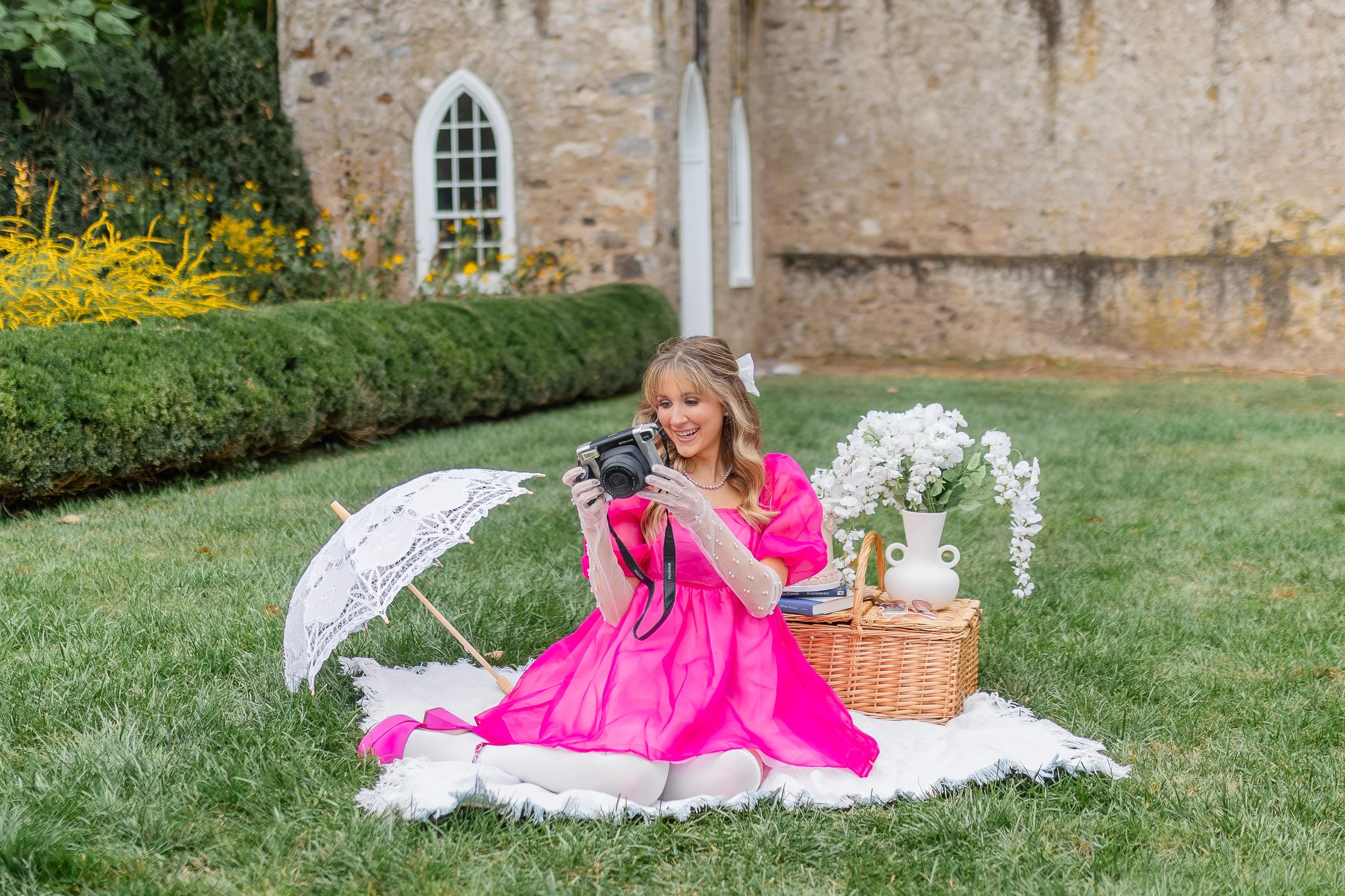 Pink Bridgerton Tea Party Styled Shoot at The Highlands Mansion