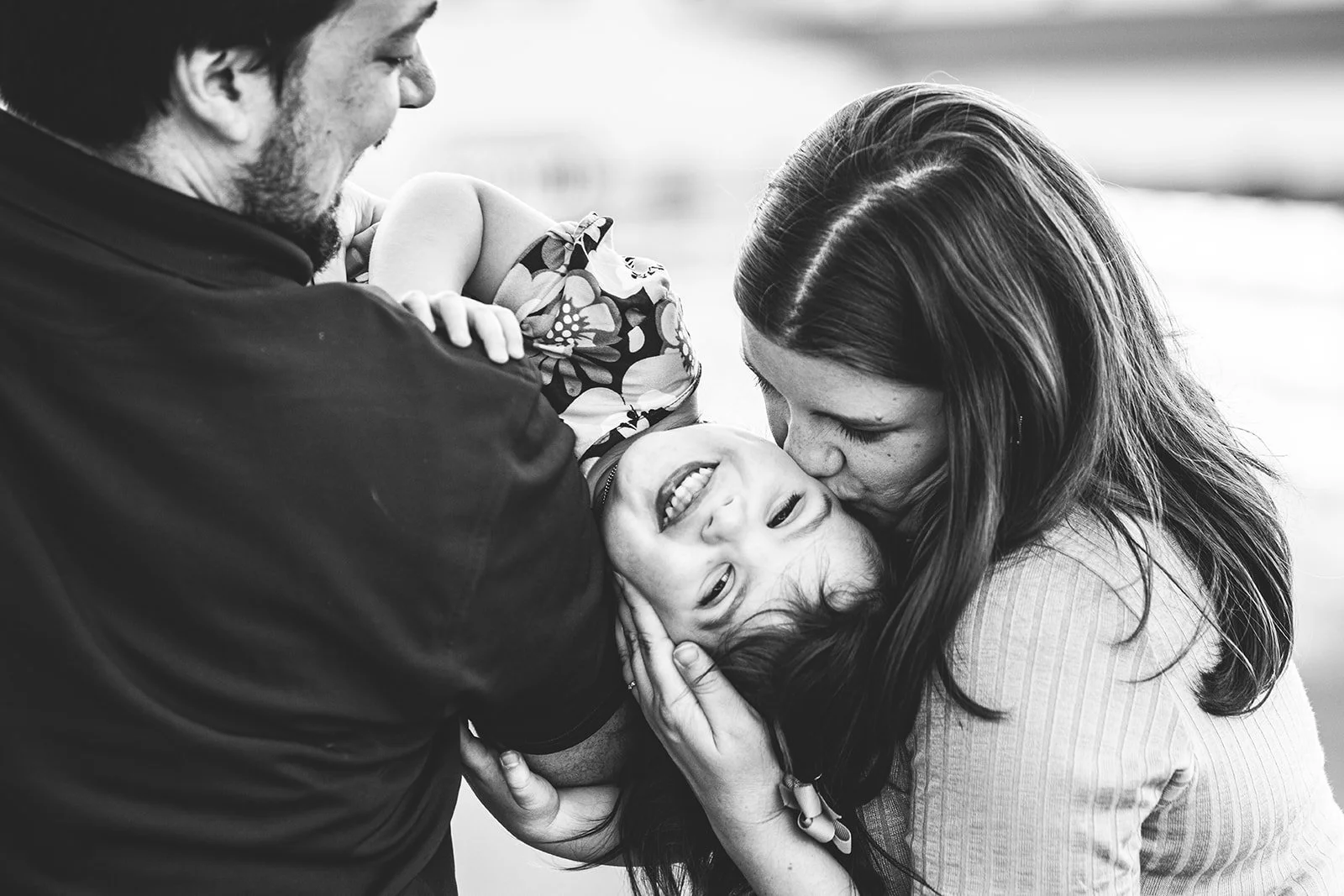 Highlands Ranch lifestyle family photo session capturing real family connection outdoors.