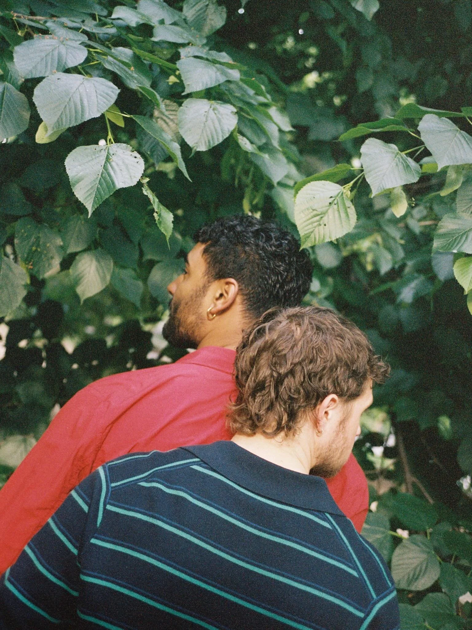 Hank &amp; Rob at the park in Brooklyn, NY &mdash; shot entirely on 35mm 💌 developed by @bellowsfilmlab