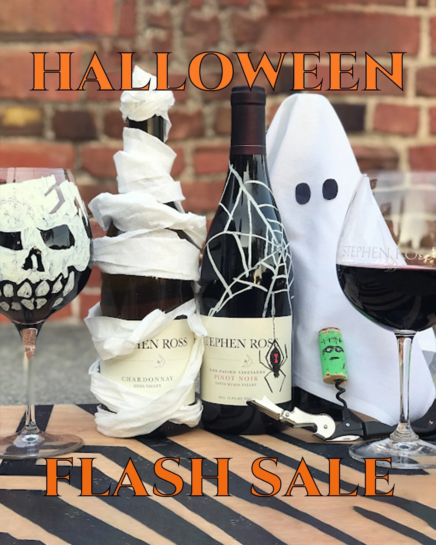 Calling all ghosts, ghouls, and wine lovers: your treat awaits! ππ¬π»
20% OFF select Steve-O-Lantern wines online, 24 hours only! Link in bio π§‘π€
Happy Halloween from the Stephen Ross team — We hope you have a fun and safe night! πΈοΈπ₯
&bul