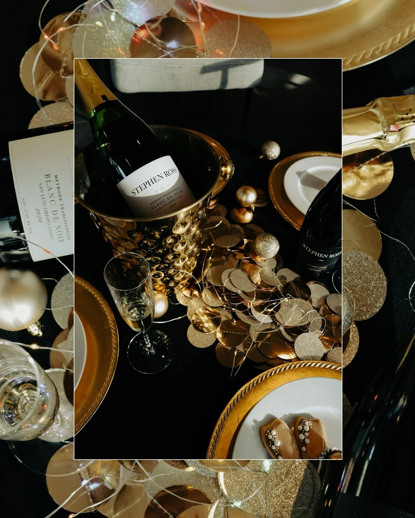 Going into the new year like this 🥂🍾
&bull;
&bull;
&bull;
#happynewyear #2026 #sparklingwine #centralcoast #slocal