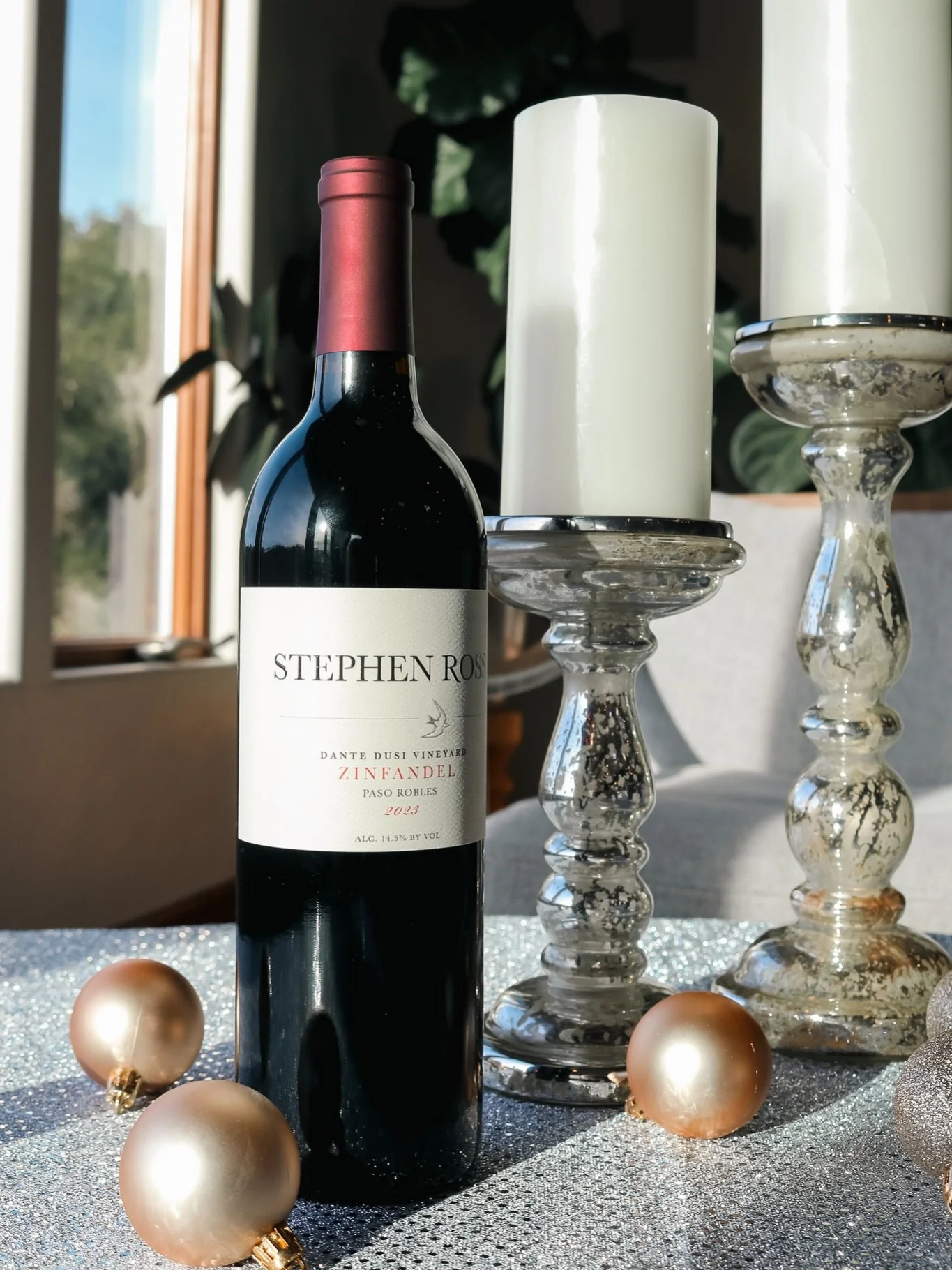 A favorite of ours since 1999

Our 2023 Dante Dusi Vineyard Zinfandel comes from vines planted in 1945. Head-trained, dry-farmed, and rooted in the Templeton gap of Paso Robles, where warm days meet cool coastal nights. 

Hand picked and delivered by