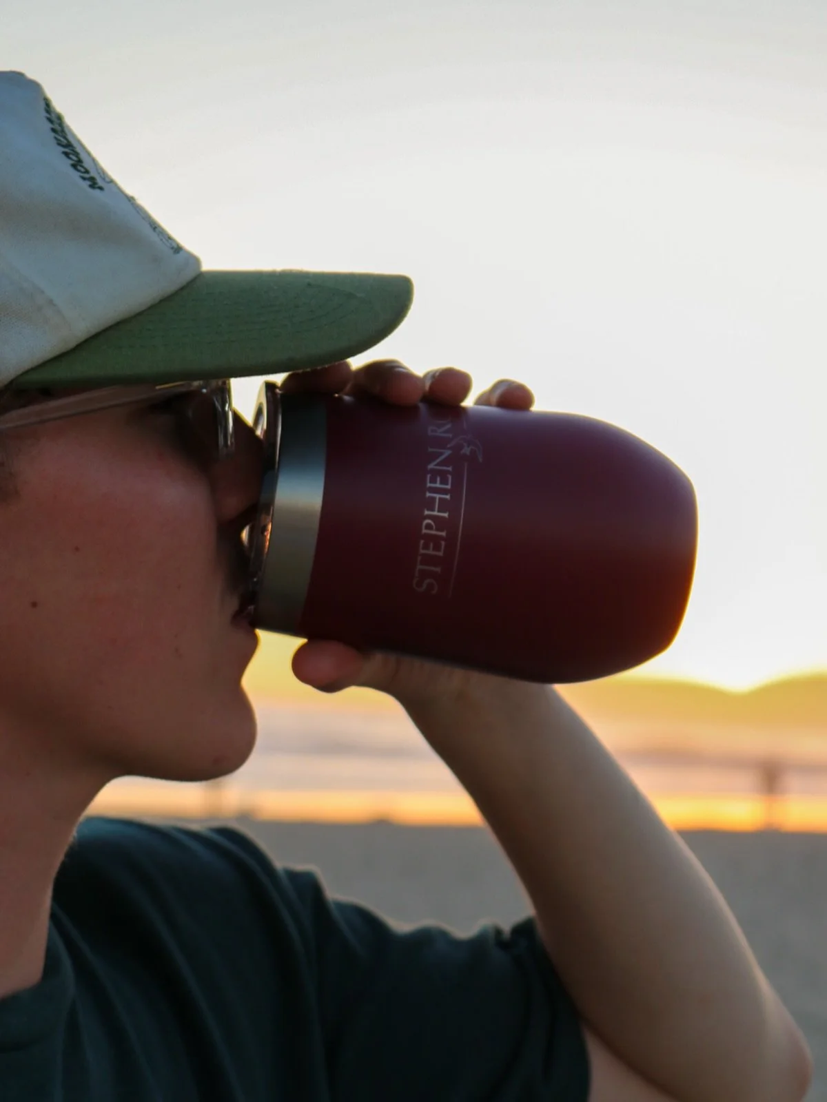 A little something to sip on while the sun does its thing 🌅

Want to take one with you? Our Stephen Ross tumblers are available in the tasting room and online. 
&bull;
&bull;
&bull;
#sunsetsips #beachday #summerinslo #slocal #winelover
