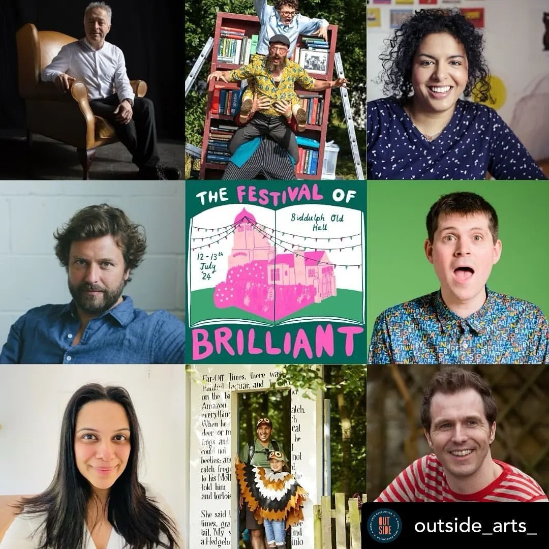Introducing THE FESTIVAL OF BRILLIANT! My last event of 2024 until Amazing Asia launches. Thrilled to be part of the schools&rsquo; programme talking about How To Change The World. Check out that incredible line-up!! 🎉 @puffinbooksuk 

Posted @withr