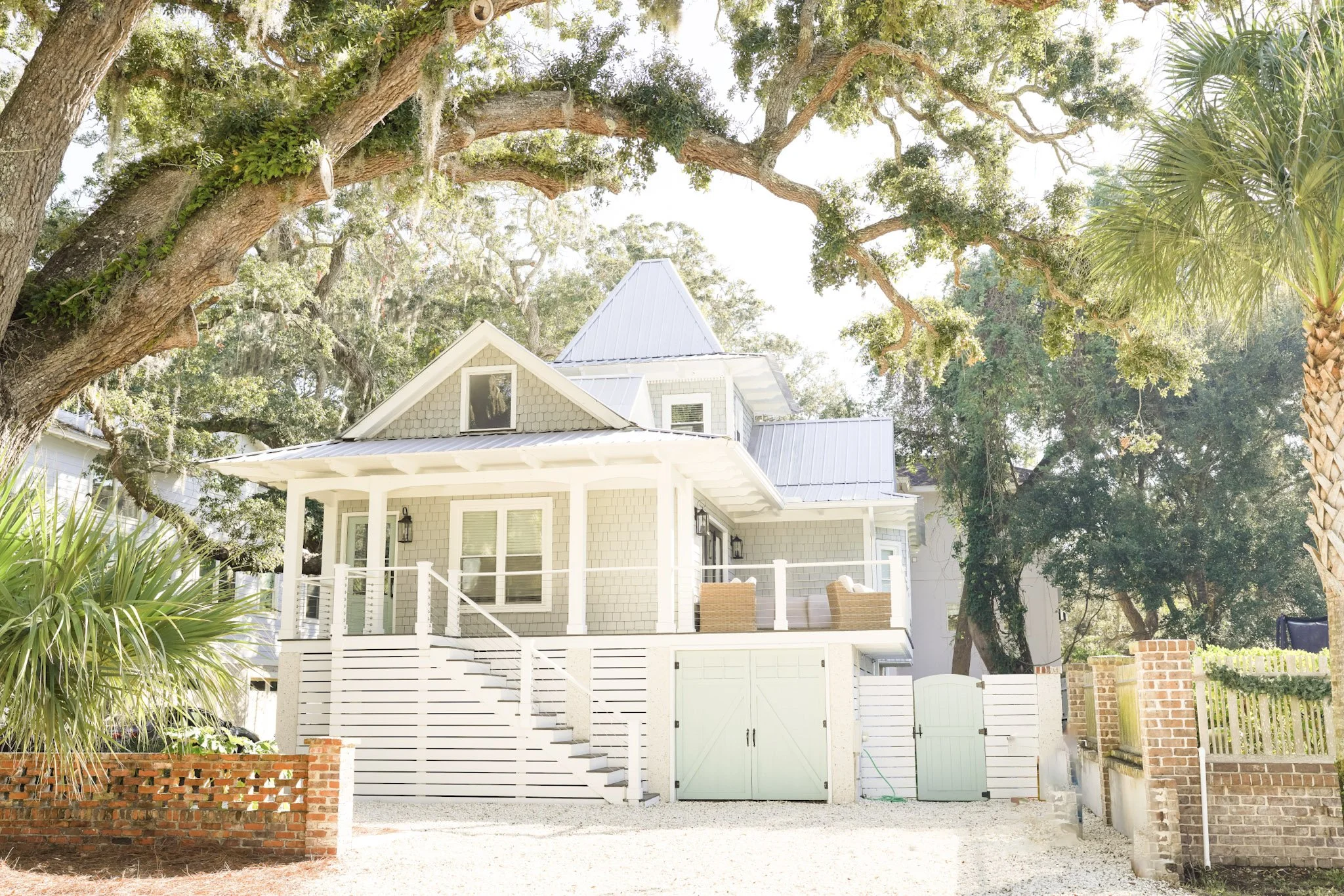 Front of Hamilton Beach Bungalow on st simons island