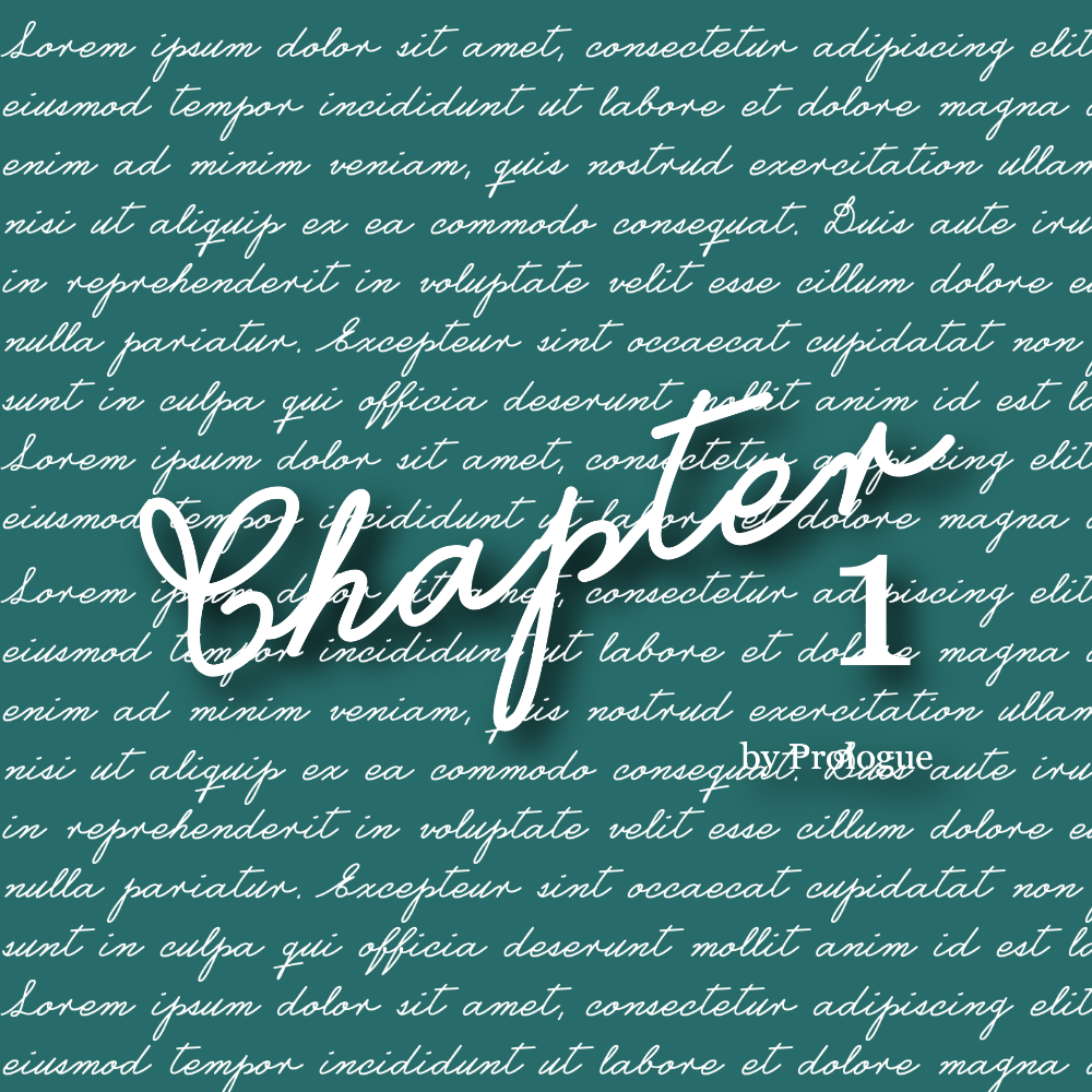 Cover of a book titled 'that' with the author's name 'Prologue' and a background of cursive text.