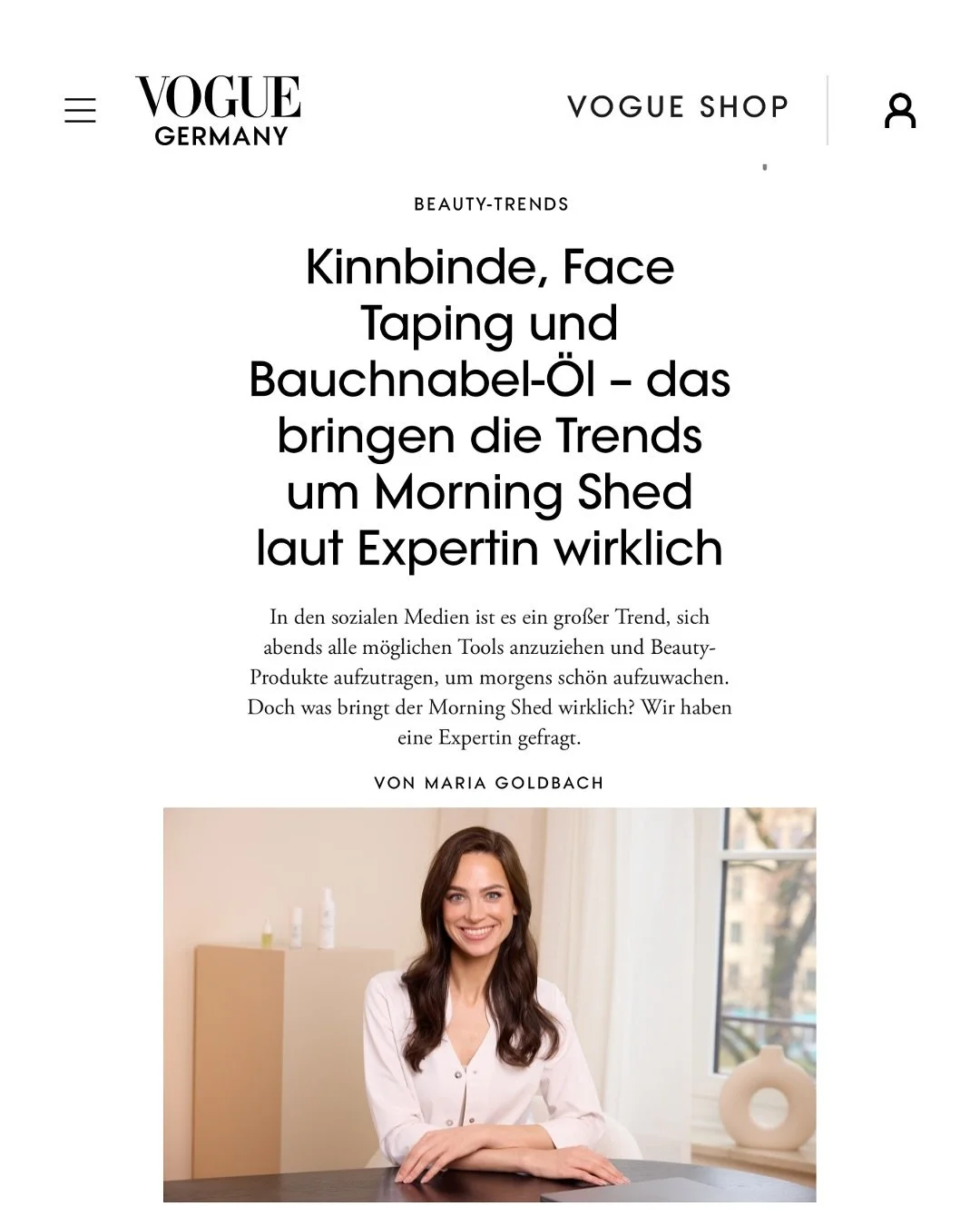 Von Kim Kardashians Kinnbinde bis zu den Trends, die gerade TikTok erobern &ndash; mit VOGUE Germany durfte ich &uuml;ber die viralen Beauty-Momente sprechen, die wir 2025 nicht verpassen sollten. @voguegermany
Dabei verrate ich, welche Trends tats&a