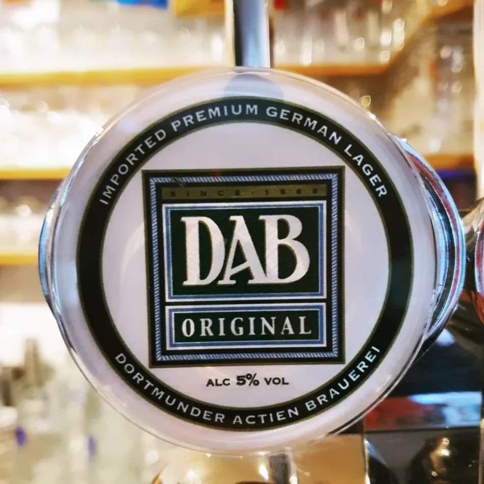 And what better way to end the week than with a glorious  pint of crisp, refreshing DAB. Pouring now!

Enjoy the rest of the weekend folks!

Open today from 2pm