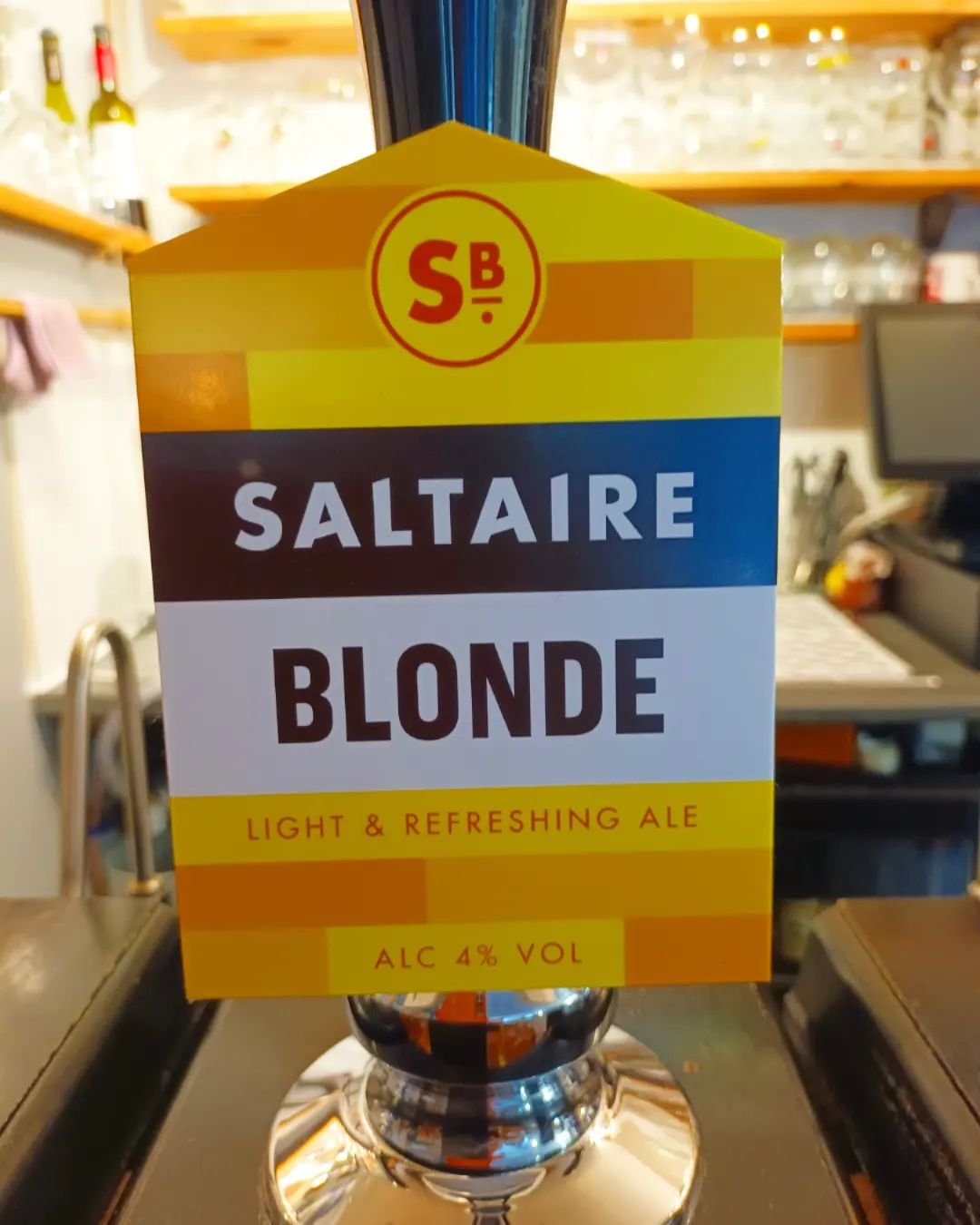 Wow! What a scorcher! Good job we've got you covered with some absolute thirst quenchers... 

On cask...
Saltaire, Blonde, 4% - Saltaire's signature pale ale balances soft malt flavours with subtle spice from Bohemian Saaz hops. 

On keg...
Schofferh