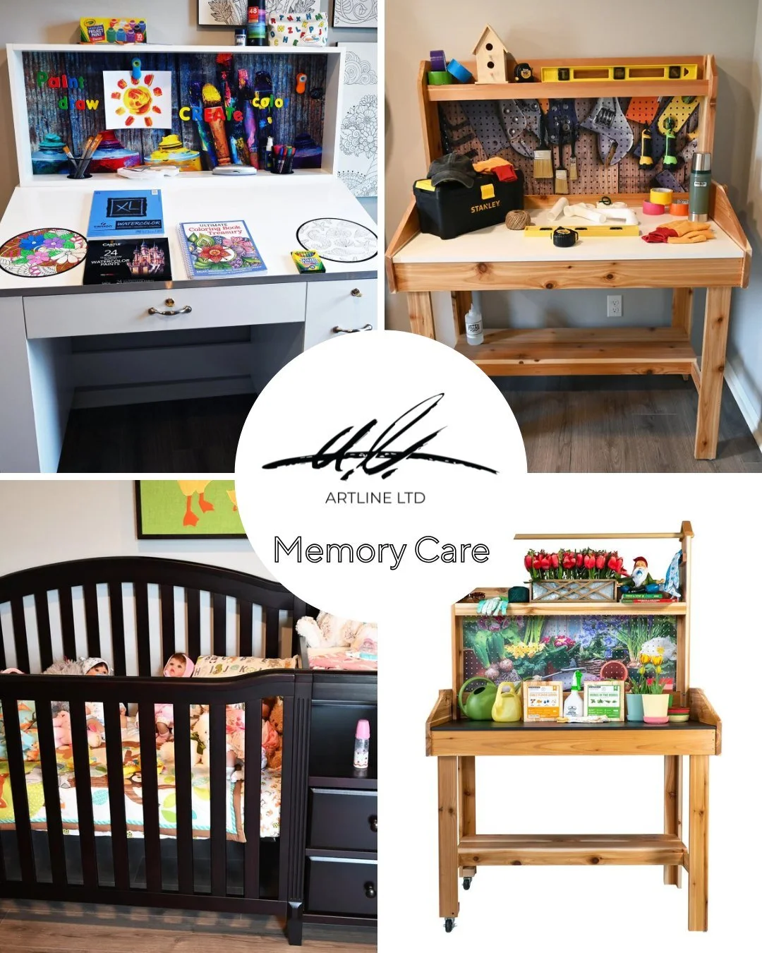 How do you turn wandering into purpose?

Life Stations by ArtLine LTD create interactive, meaningful activities for residents with Alzheimer&rsquo;s &amp; Dementia&mdash;engaging minds and lifting spirits.

Explore our Life Stations and discover how 