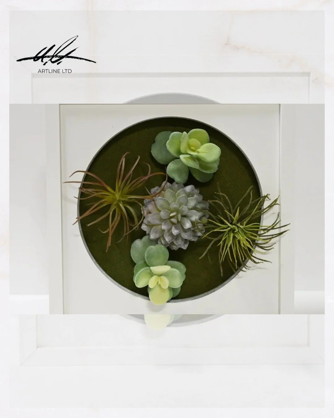 🌿 Bring Nature Indoors &mdash; Without the Maintenance

Add the calming beauty of greenery to your space with Wall Garden Art by ArtLine LTD. Made with preserved moss and artificial plants, these installations deliver natural texture and warmth with