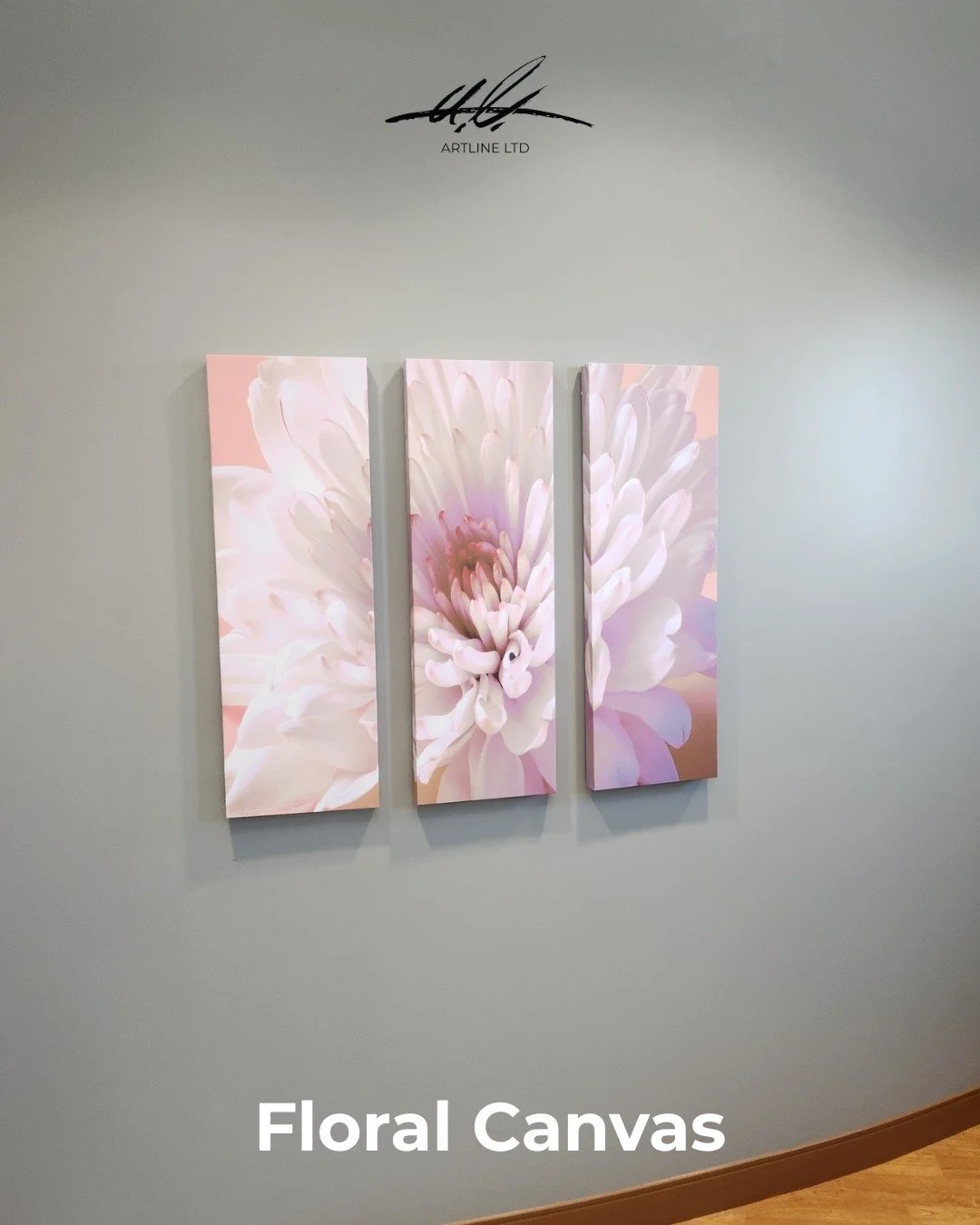 Transform Your Space with Timeless Elegance.

A floral canvas triptych brings beauty, balance, and sophistication to any room turning blank walls into stunning focal points with layered design and vibrant detail.

Perfect for offices, homes, hospital