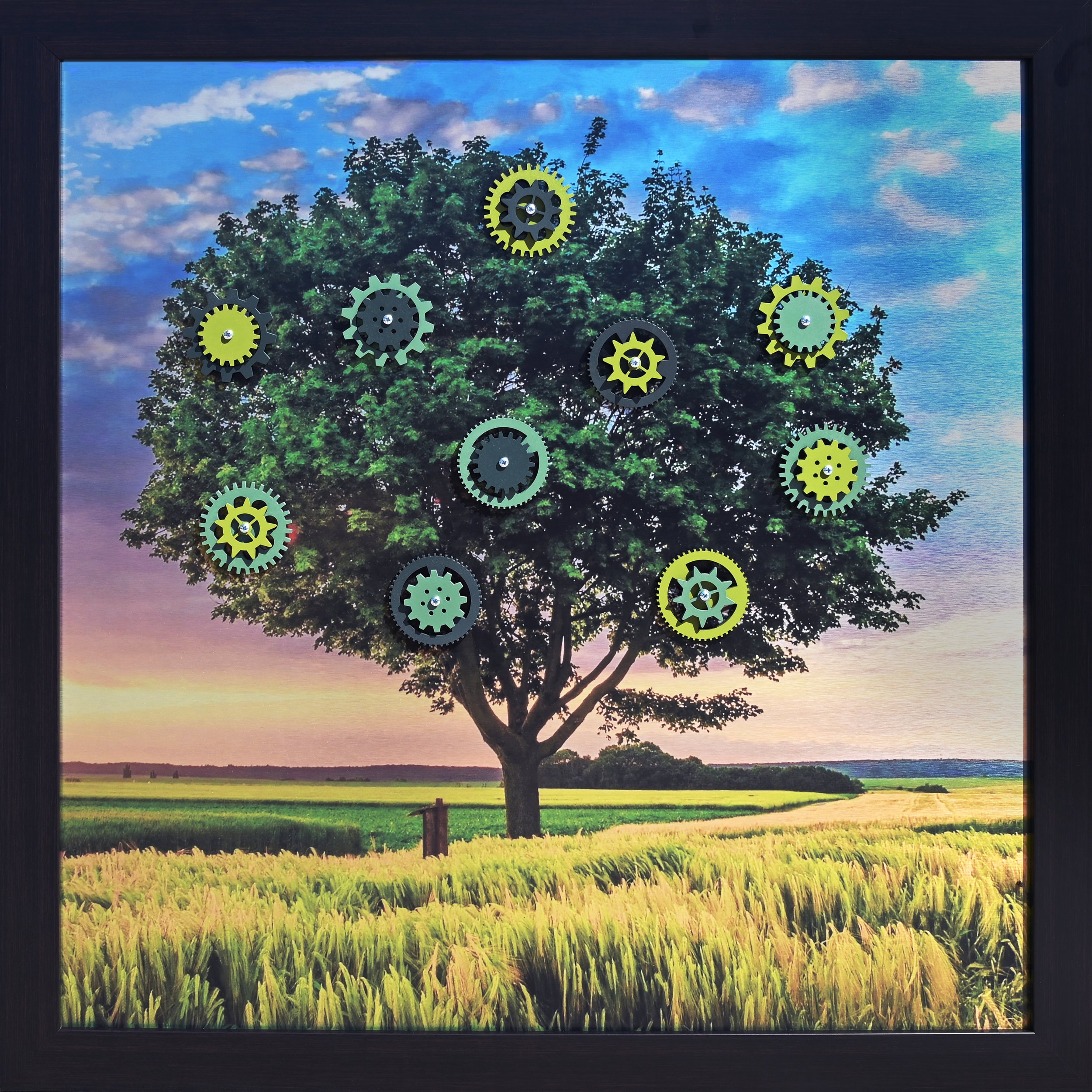 Gear Tree Tactile Art
