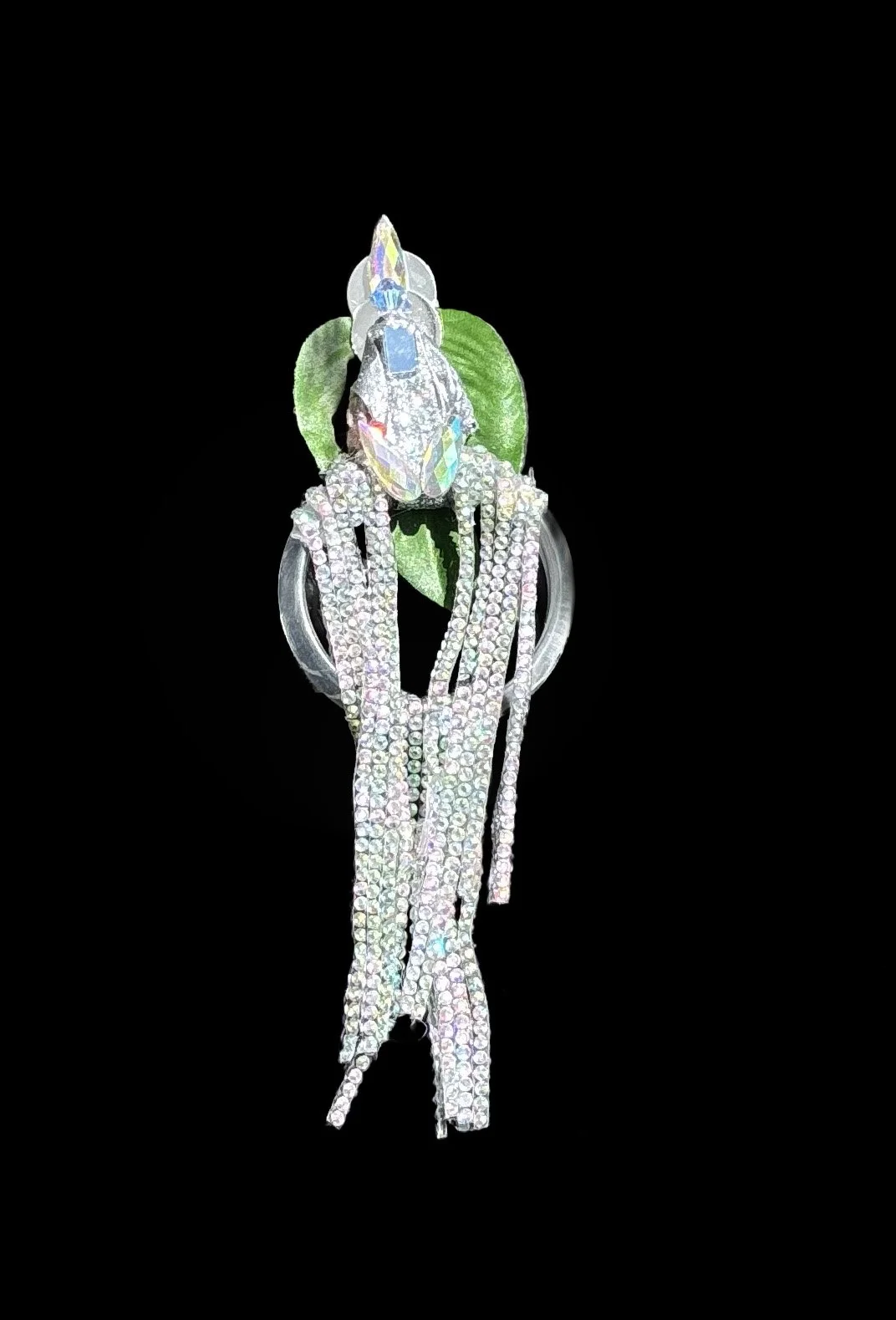 Ascension Spirit   
Soft Sculpture 
 Found Materials   
Discarded Doll, Fabric,  
Found Natural Materials,  
Costume Jewelry, Plastic Gems