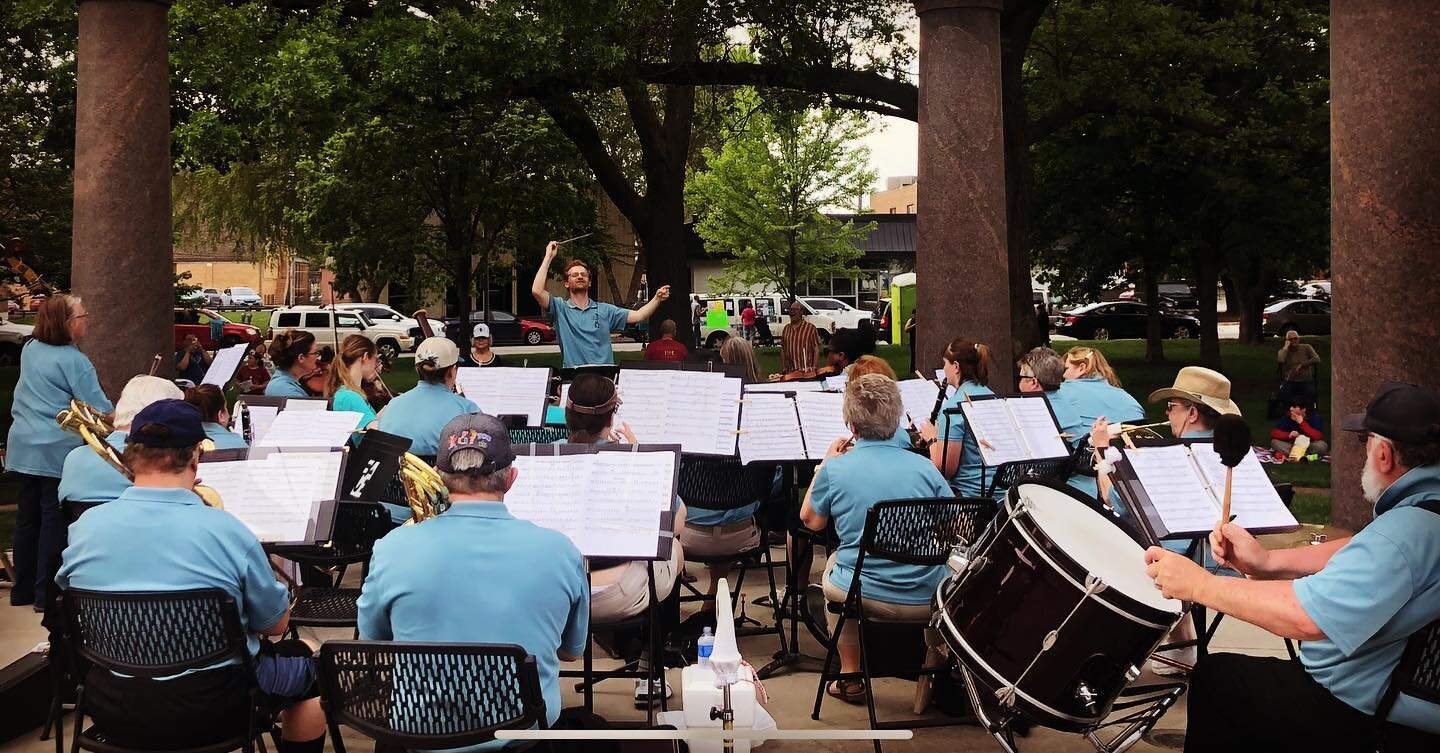 The Kanesville Symphony Orchestra performed at Bayliss Park for The 712 Initiative&rsquo;s Celebrate CB today. It was a gorgeous day for music making.