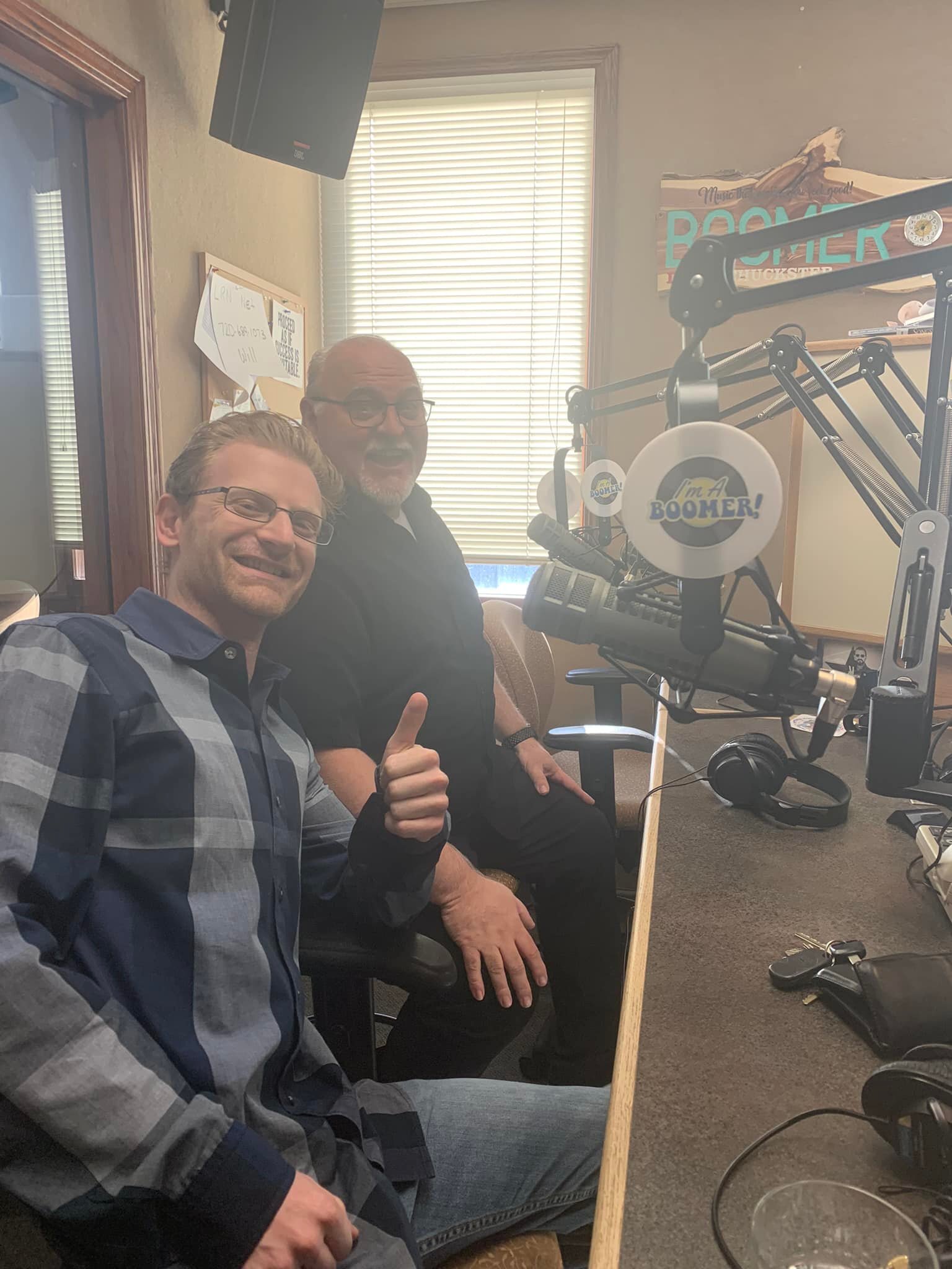 Rick Spurgin from Floyd I did an interview this morning on My Boomer Radio with the infamous host David Wingert promoting Kanesville Symphony Orchestra&rsquo;s sold out show The Wall.

We are joined by members of the Papillion Area Community Singers 