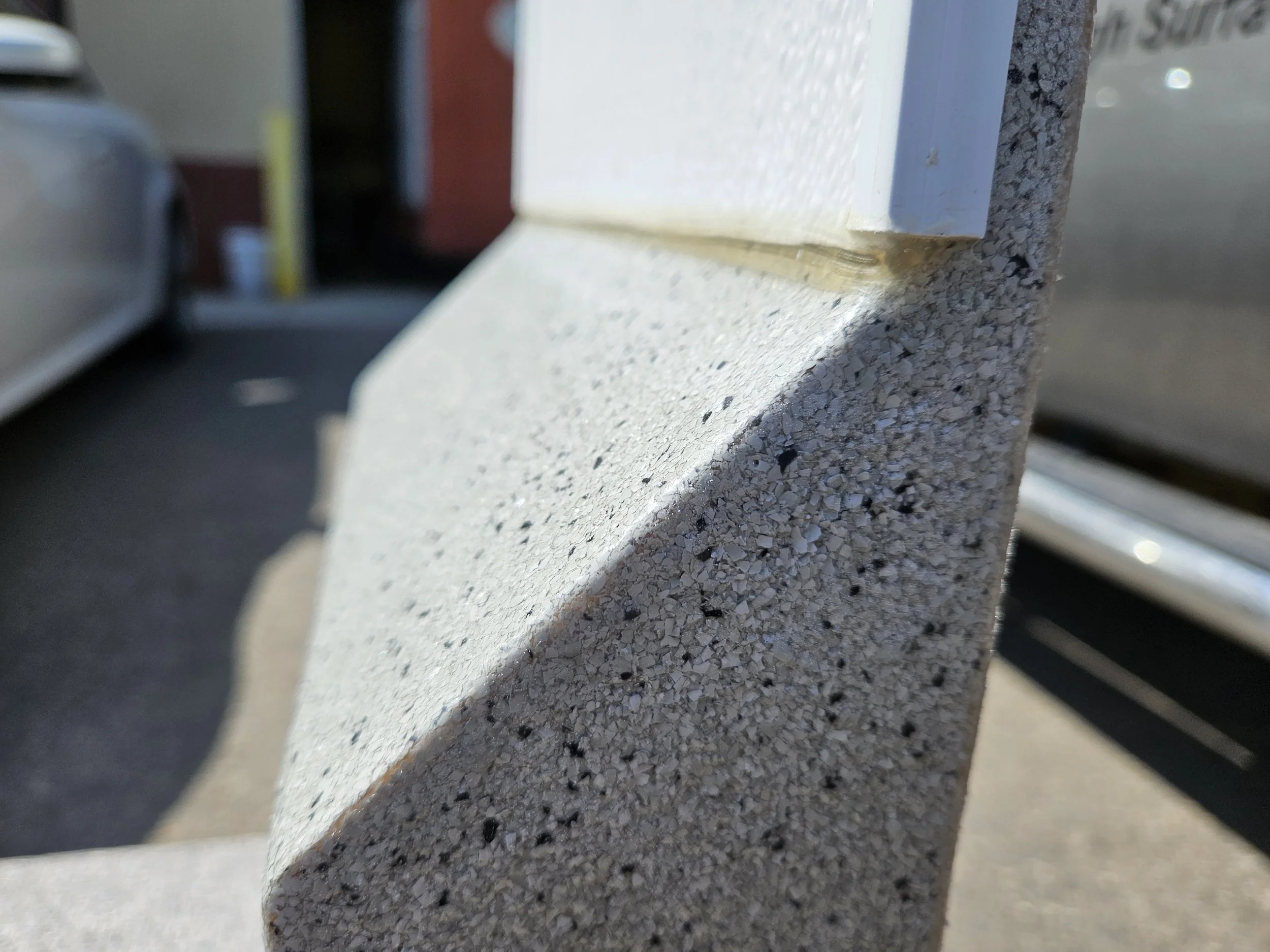 Every repair is permanently sealed, and not with any caulking. Only resins that bond to other applied resins are used. Our SureBond Silikal® repairs are repairable for life, if ever required.