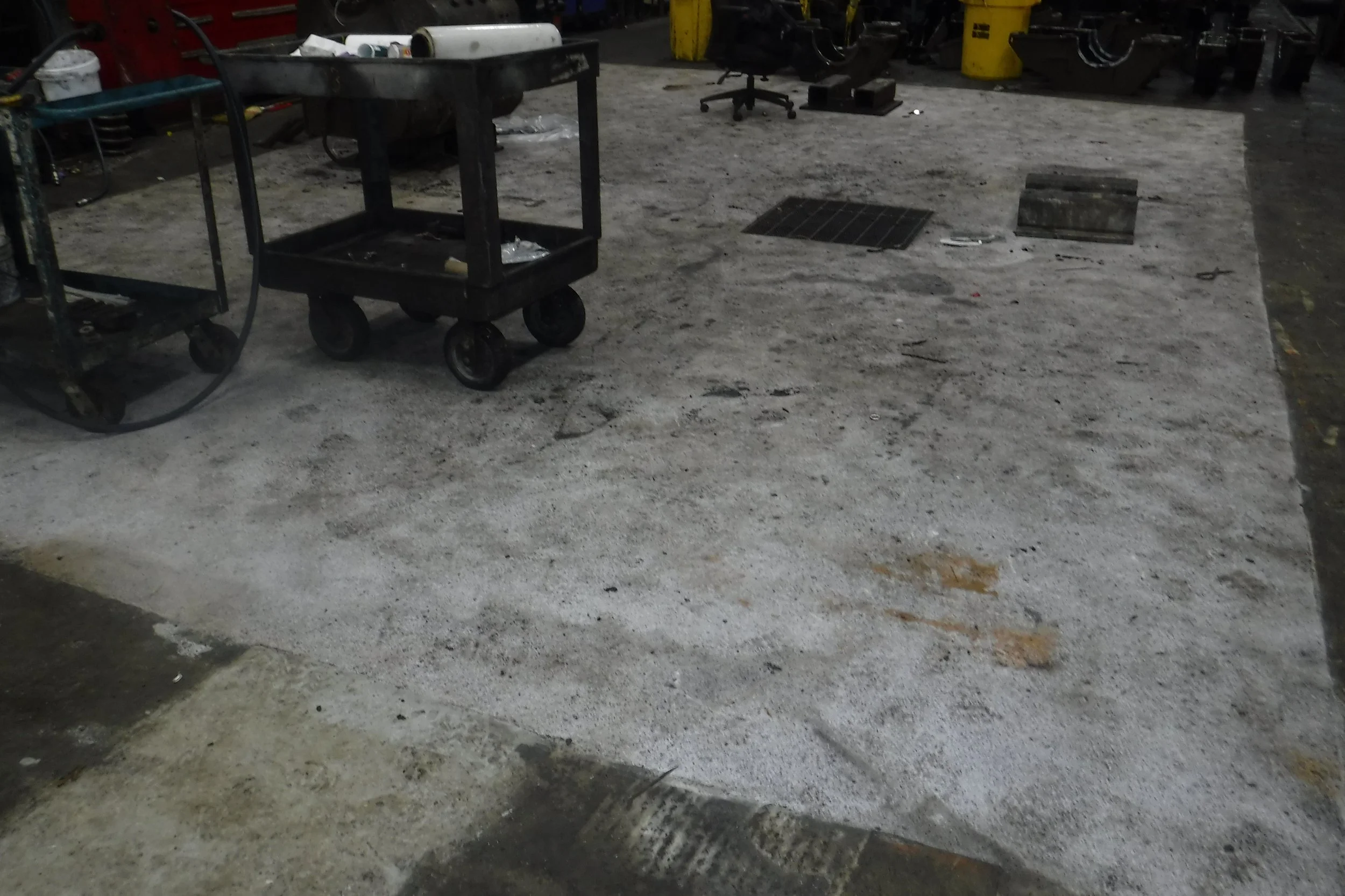 Floor at 12 month service.