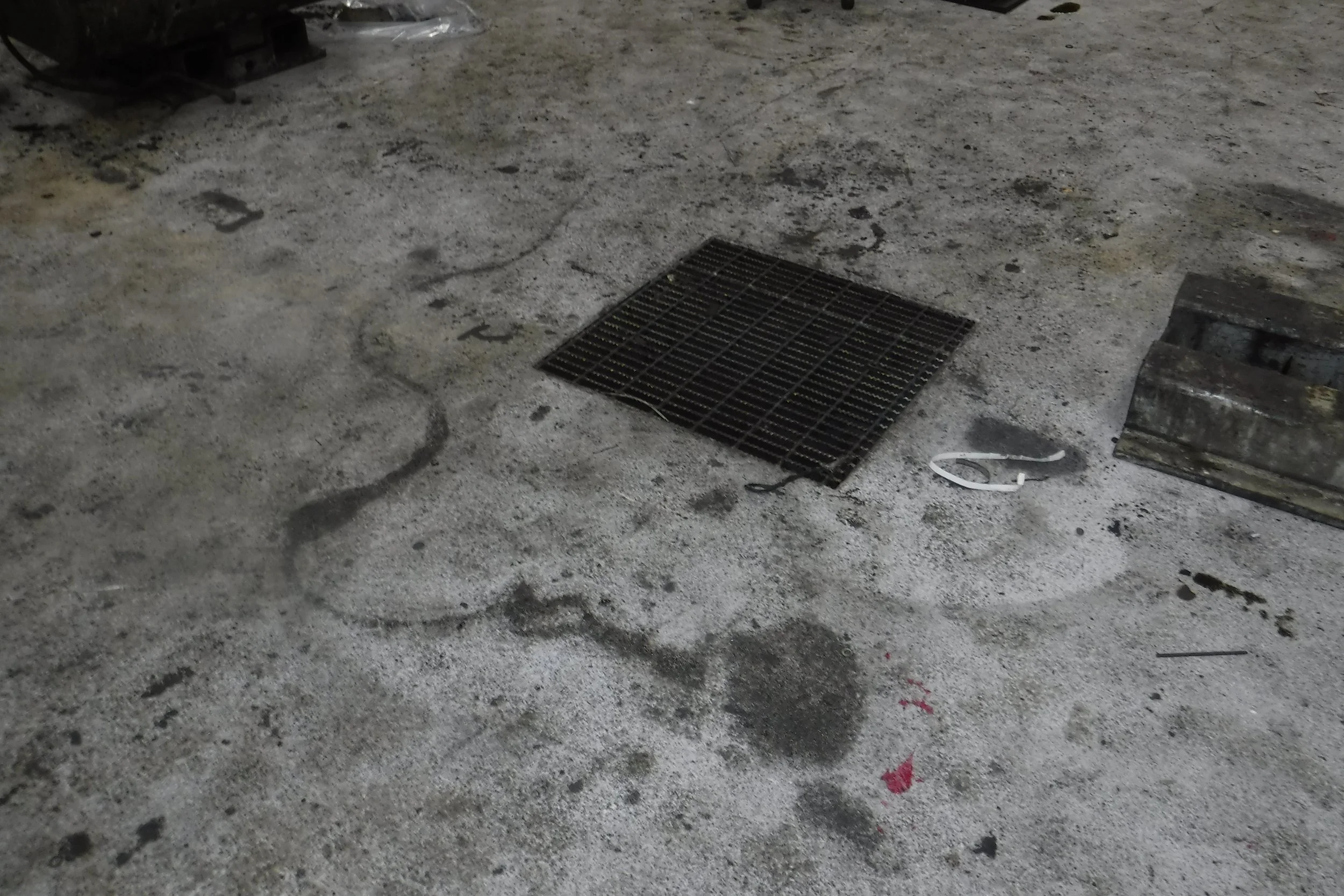 12  months  service.  Lots of oil, chemical, solvents are hitting this floor.  A bit dirty, but not a priority.  Anti slip, dry, and no peeling.