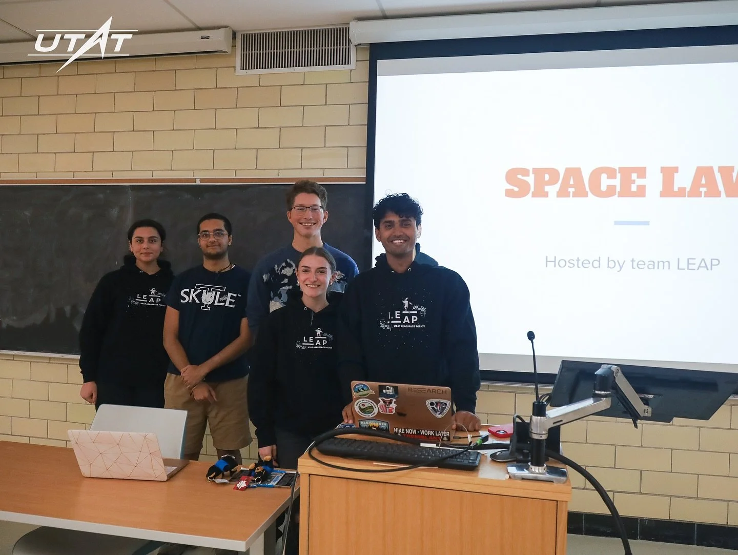 Recap from the Introduction to Space Law Workshop hosted by LEAP at Aerospace Policy! 🛰️

#UTAT #RedefiningLimits #AerospacePolicy #Aerospace #Engineering #UofT #LEAP