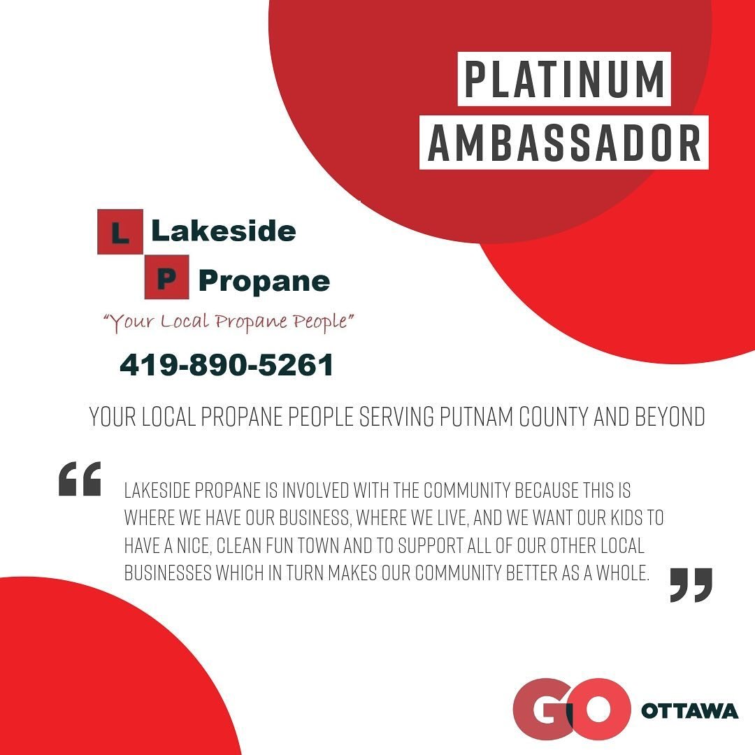 Today we want to highlight Lakeside Propane as one of our Platinum Ambassadors! From portable propane tanks used for tailgating to a residence that uses propane, propane can be very economical energy resource. Started in 2002, Lakeside Propane is abl