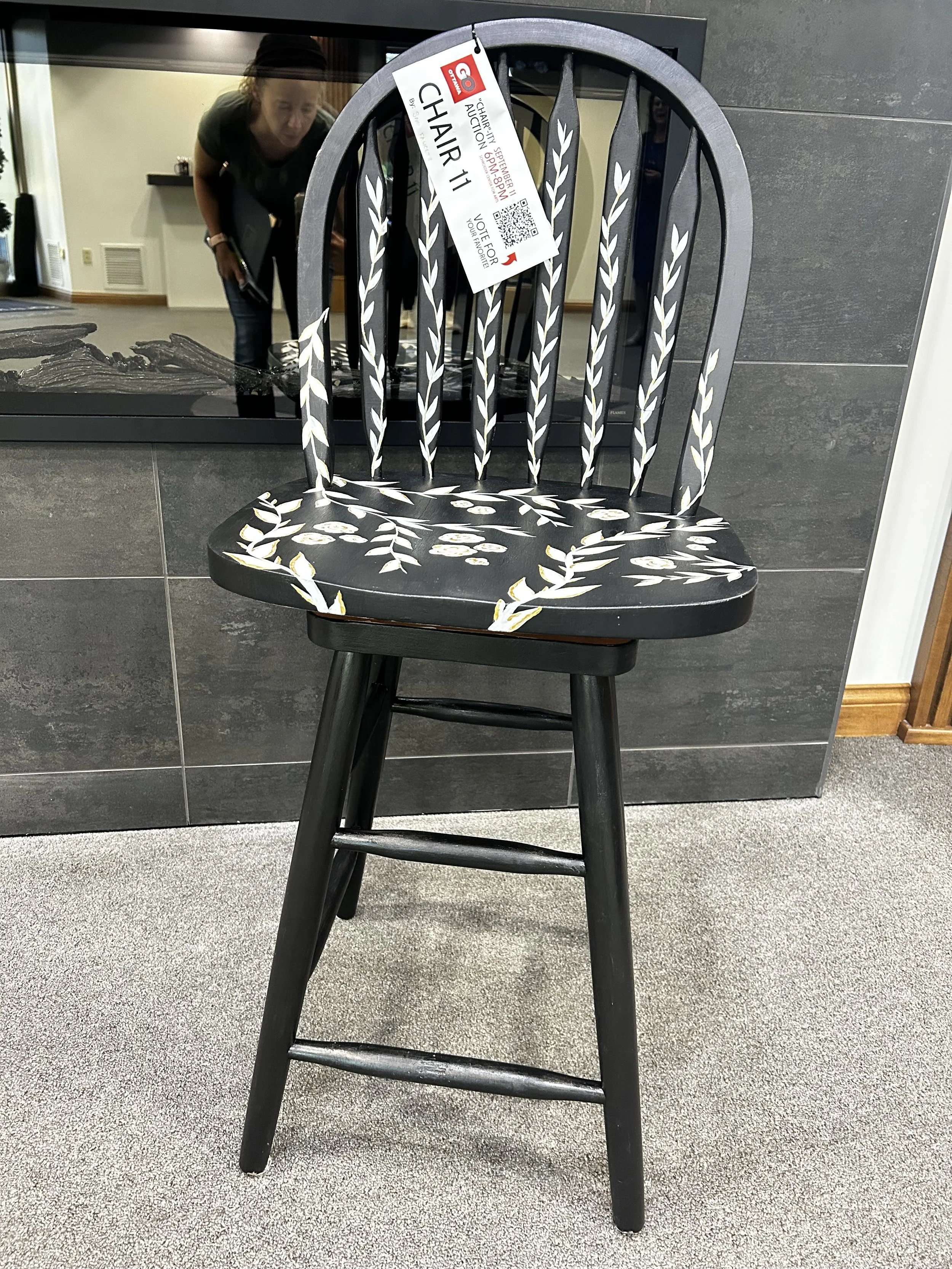 Chair 11 - at Fort Jennings State Bank