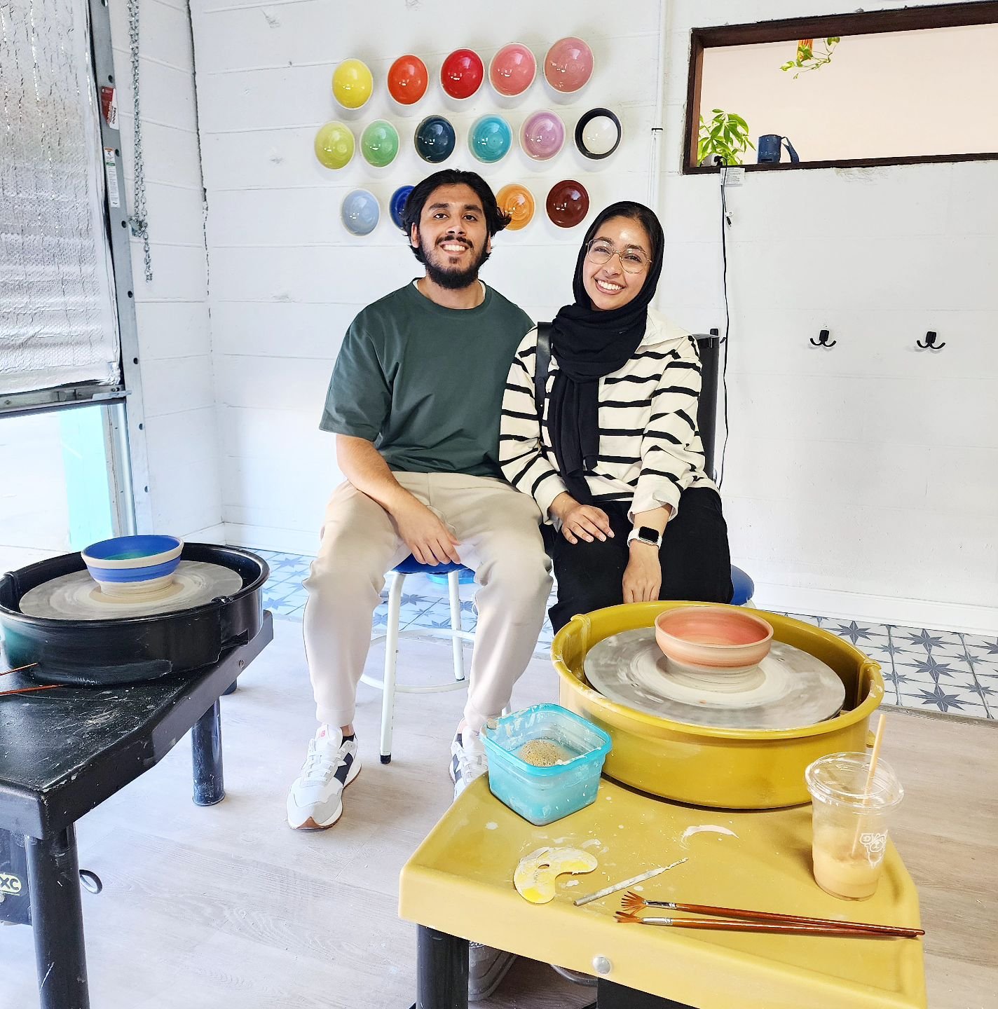 We have openings in our upcoming wheel throwing bowl classes and our mug hand-building classes! Bring your friends and family and have a party learning something new! Byob and snacks. Are you having a work holiday party or family party? Call us today