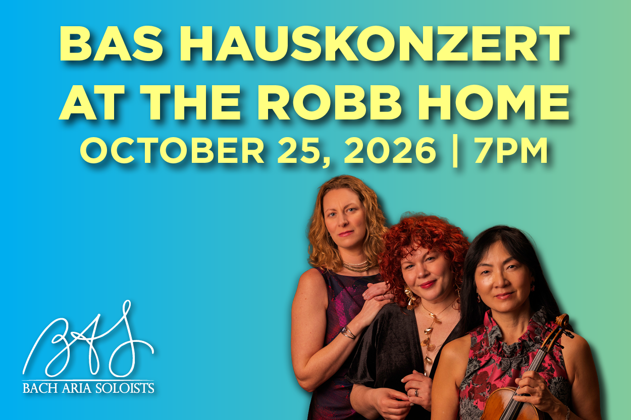 BAS Hauskonzert at the Robb Home