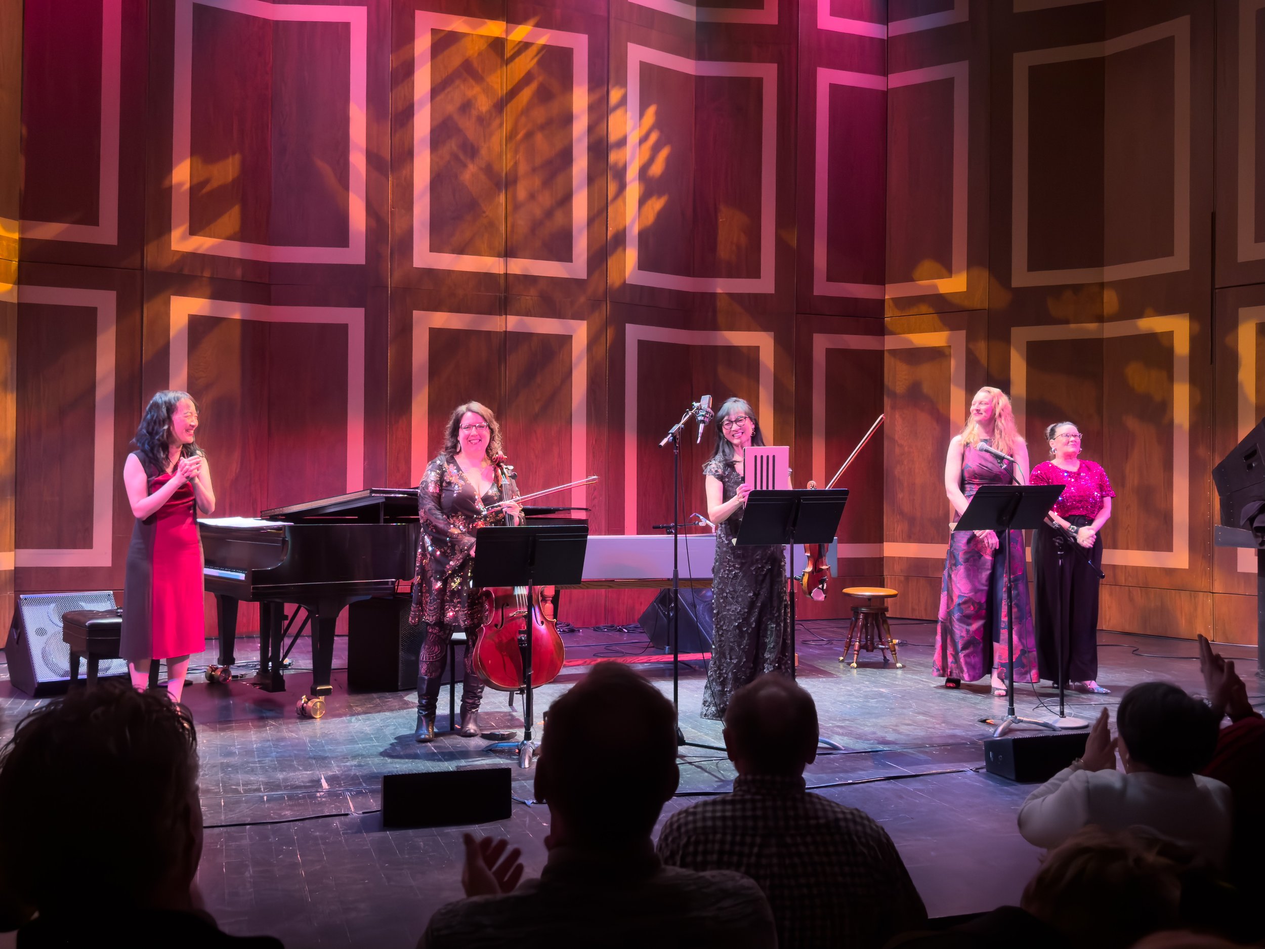Standing ovation for Helen Sung meets Bach Aria Soloists