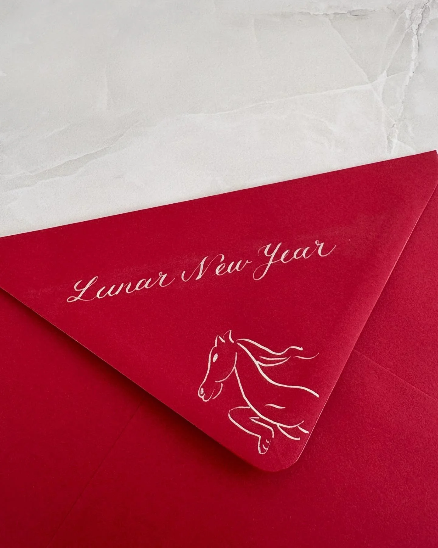 Red for luck. Gold for prosperity.
A horse for strength and forward motion.

The Year of the Horse reminds us that growth isn&rsquo;t always loud, sometimes it&rsquo;s steady, disciplined, and deeply intentional.

As an artist and small business owne