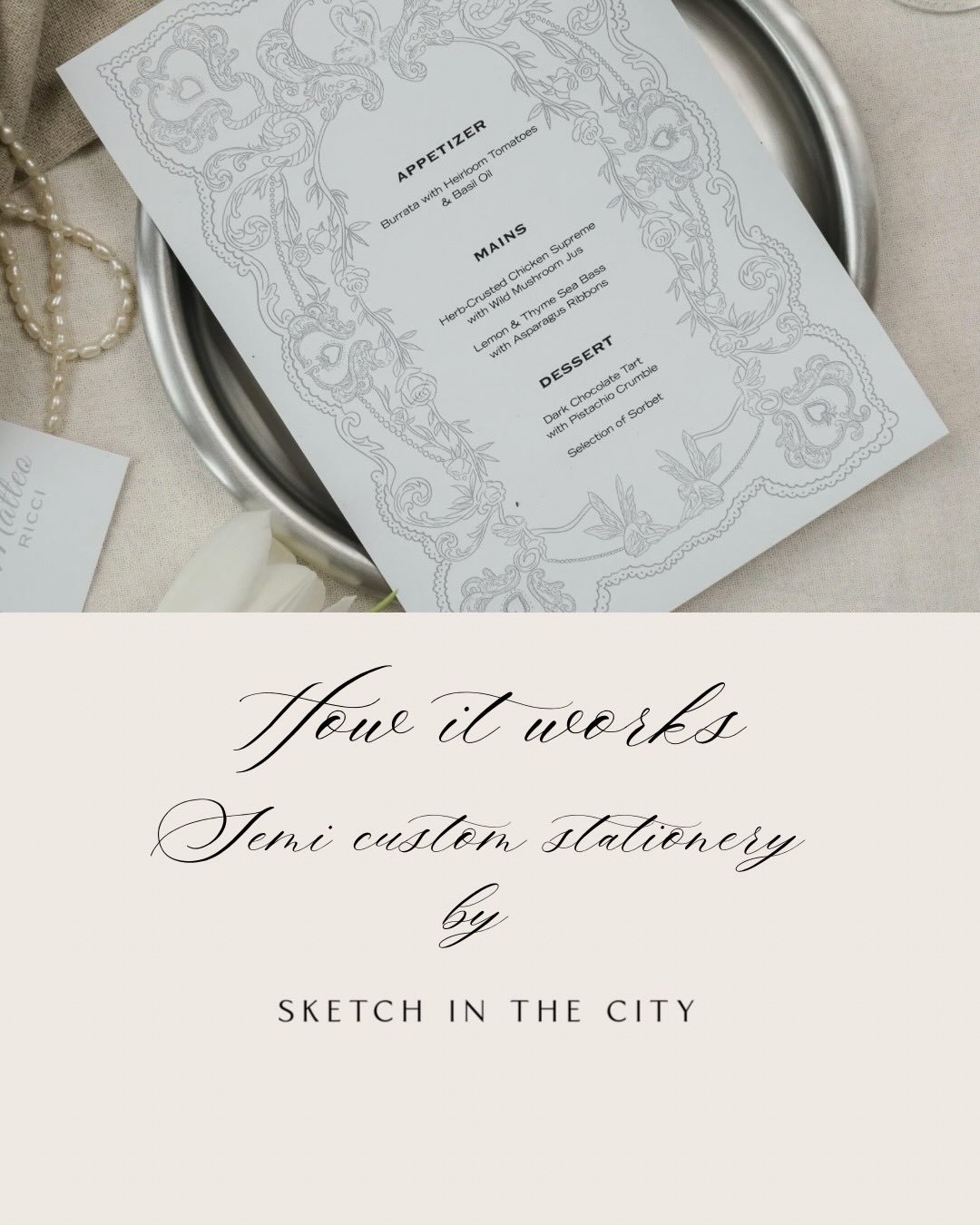 Beautiful stationery without starting from scratch.

The Ready to Print collection was created for those who want something thoughtful, romantic and personal but with a simpler process.

Choose a design you love, personalise the details, and I&rsquo;