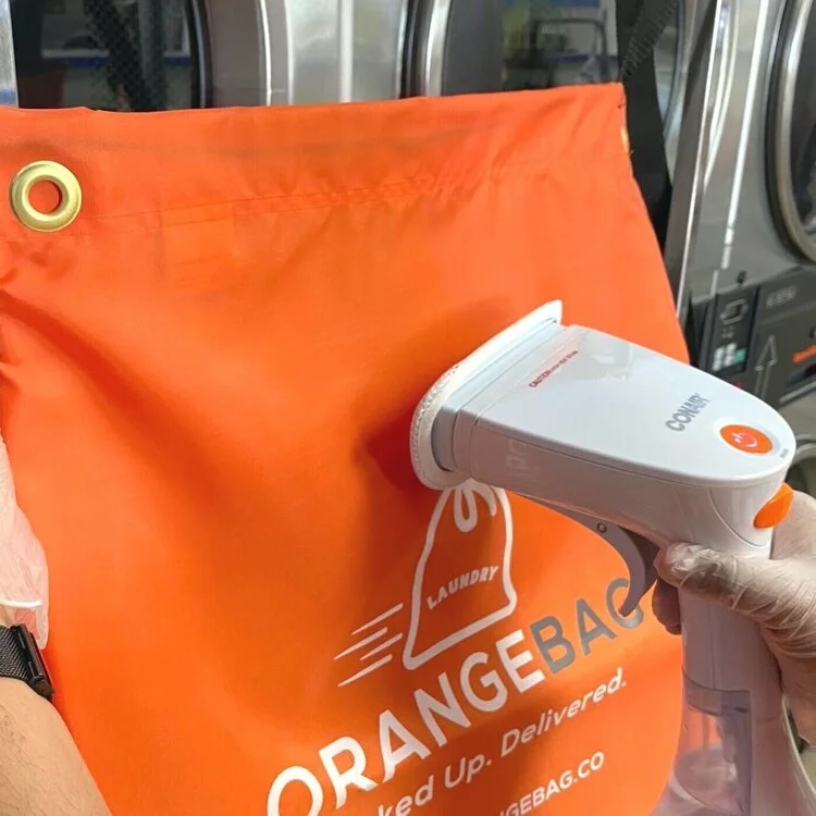 Disinfecting Laundry Bags with Steam
